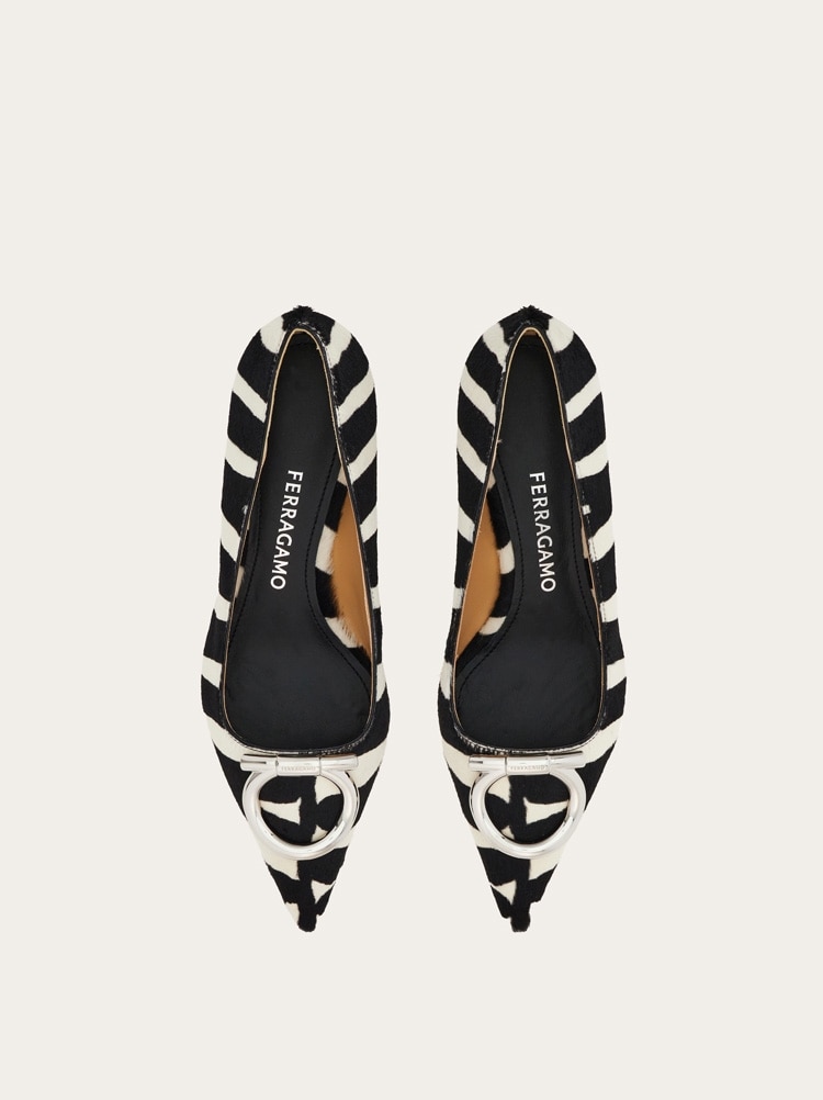 Escarpin décolleté maxi Gancini Gallery image 3