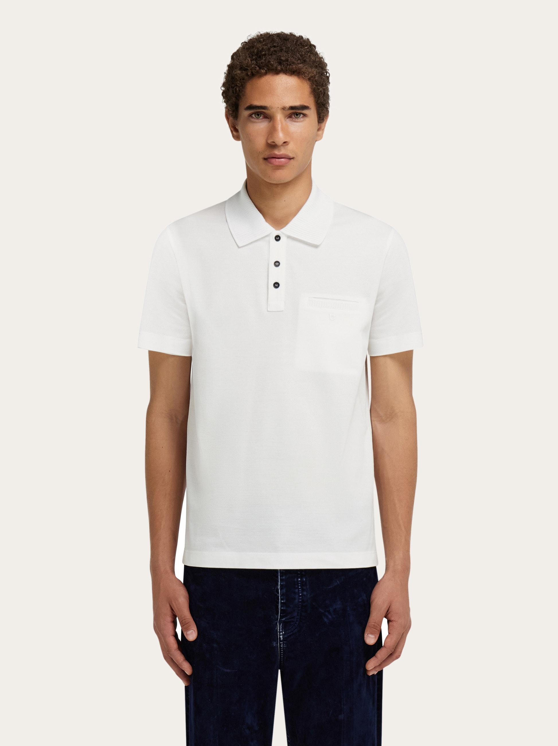 Cotton polo shirt - Men | Ferragamo