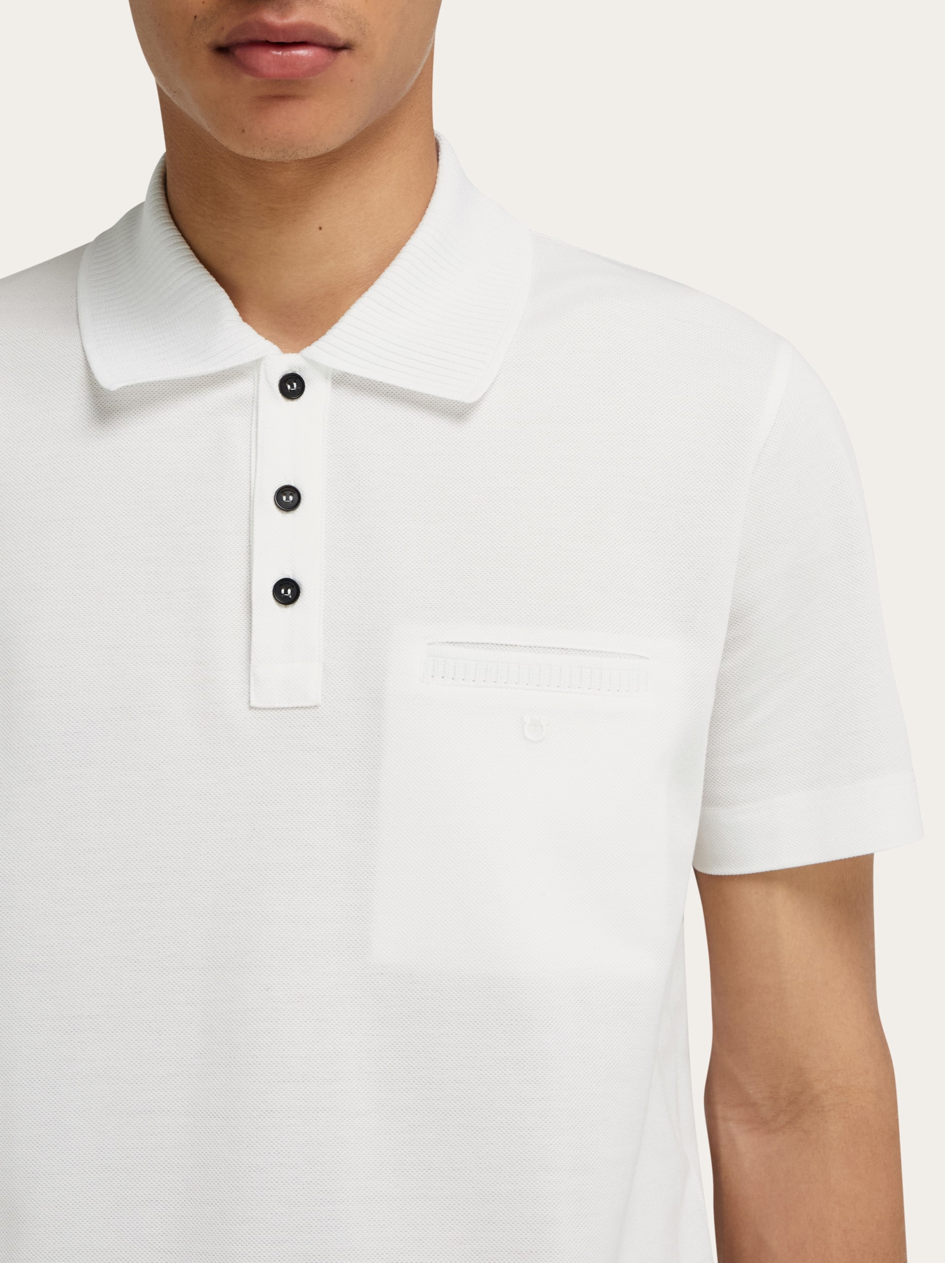 Cotton polo shirt - Men | Ferragamo