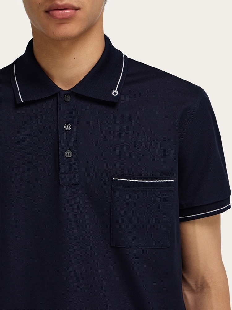 コットン ポロシャツ Gallery image 4