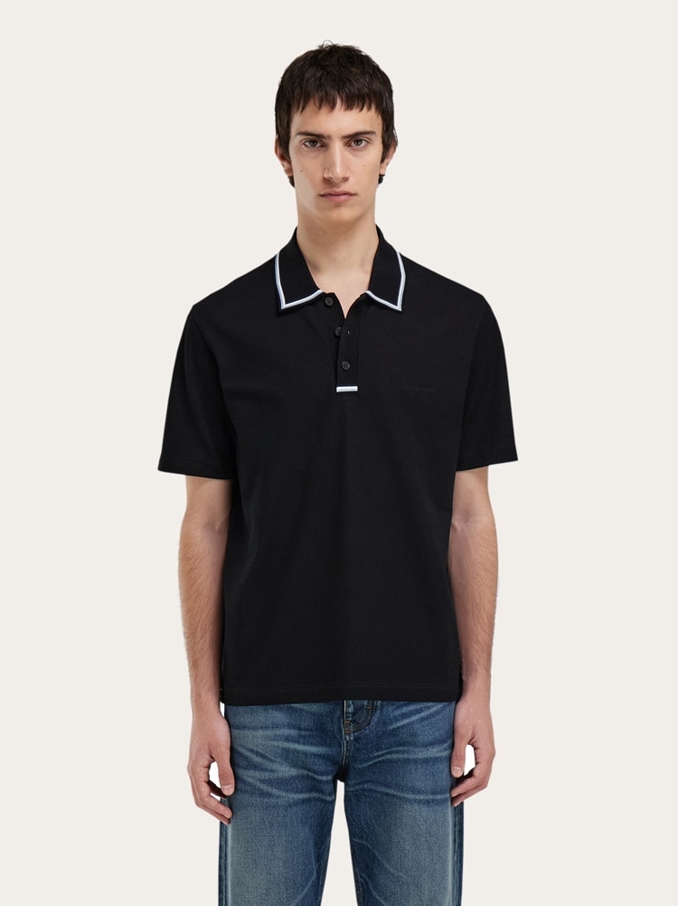 コットン ポロシャツ Gallery image 2