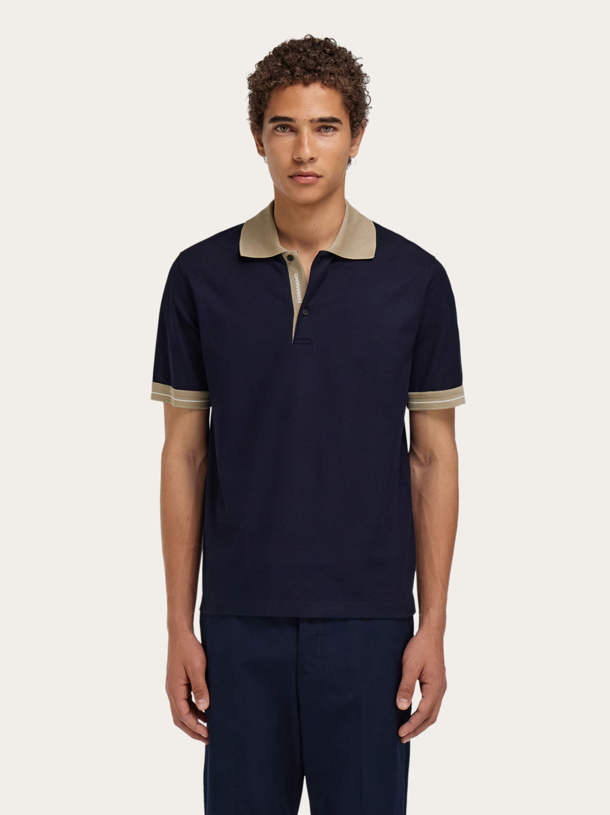 Short sleeve polo shirt - Men | Ferragamo