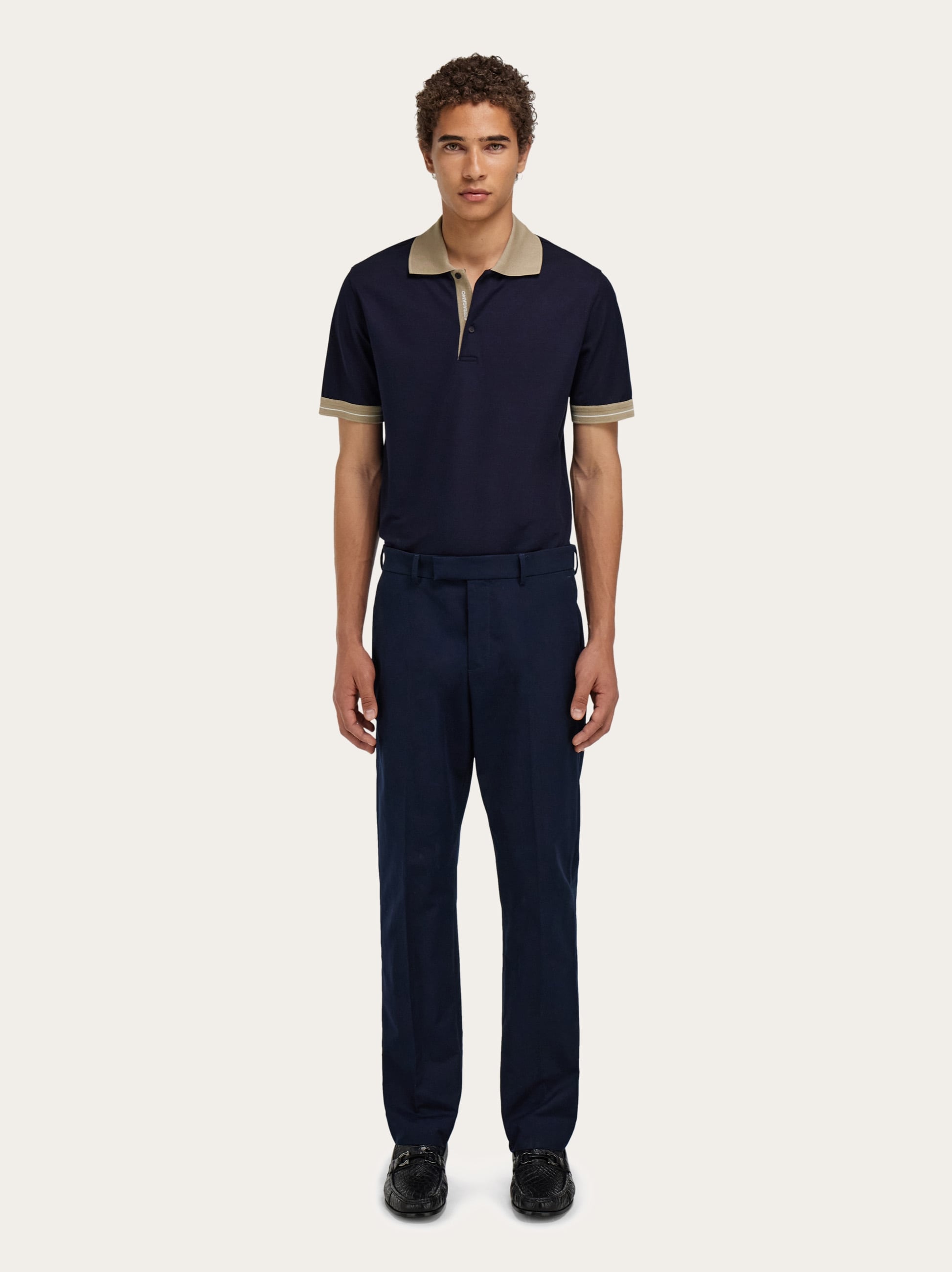 Short sleeve polo shirt - Men | Ferragamo