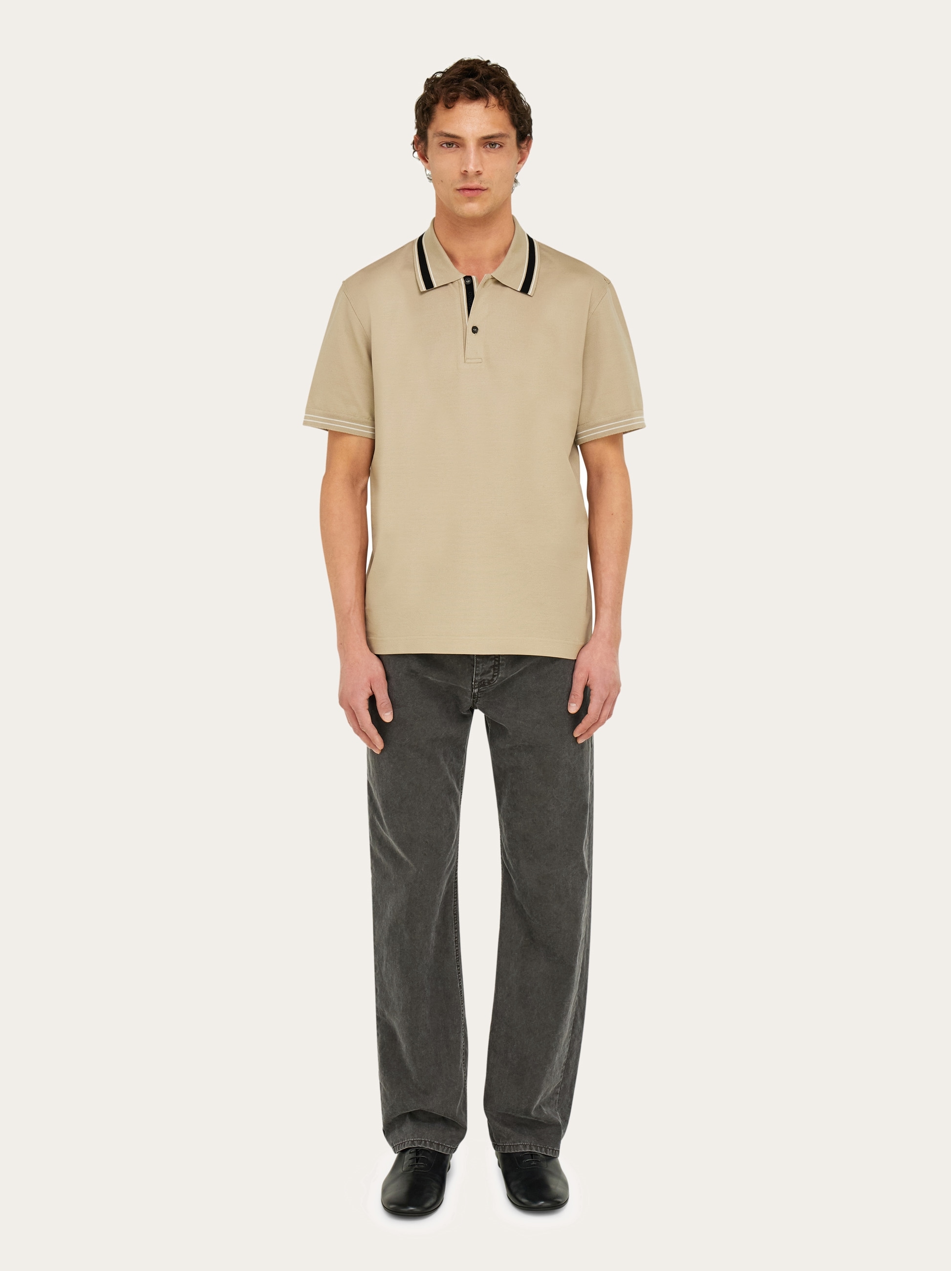 コットン ポロシャツ - メンズ | Ferragamo