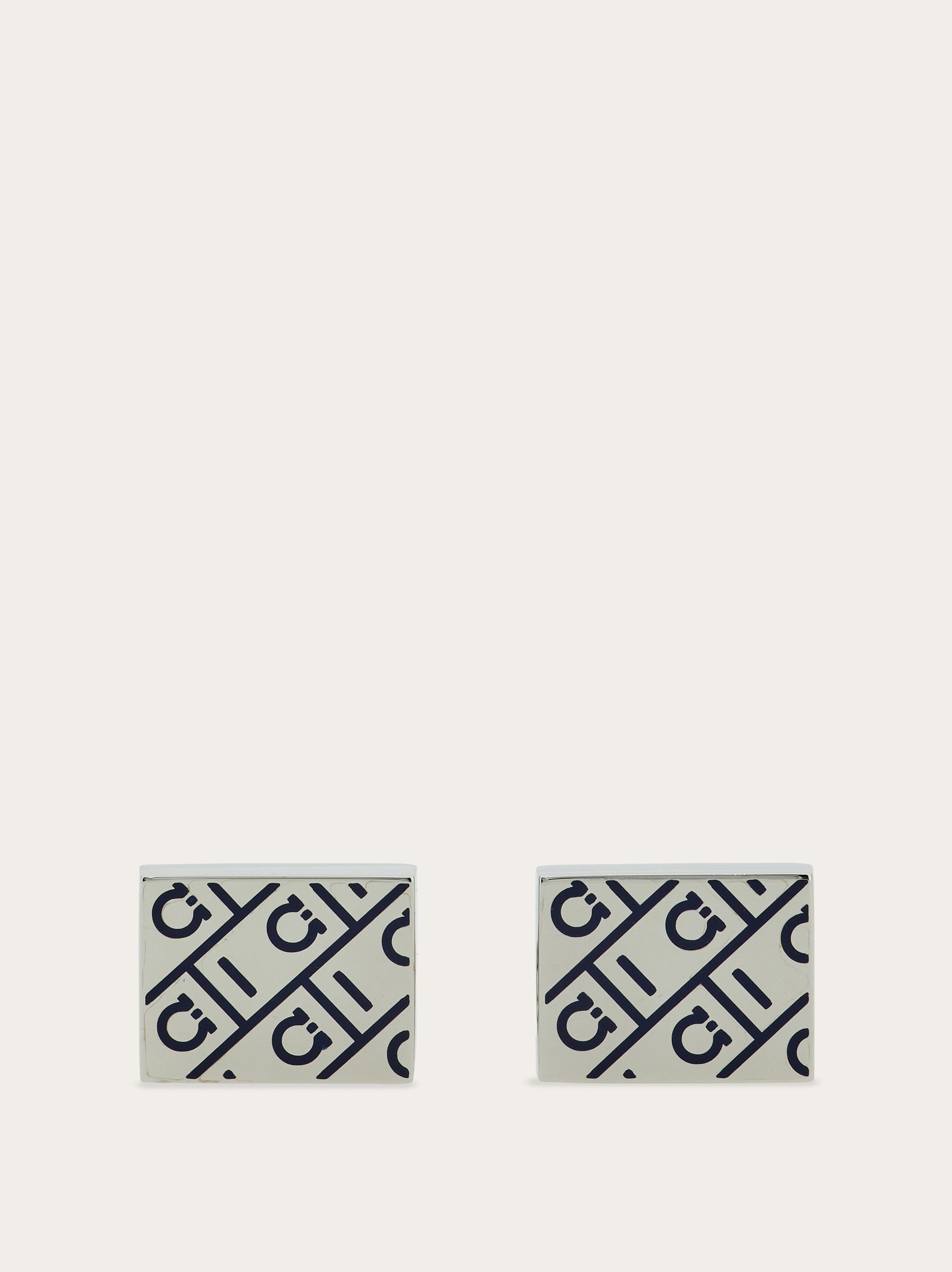 Ferragamo monogram cufflinks - Men | Ferragamo