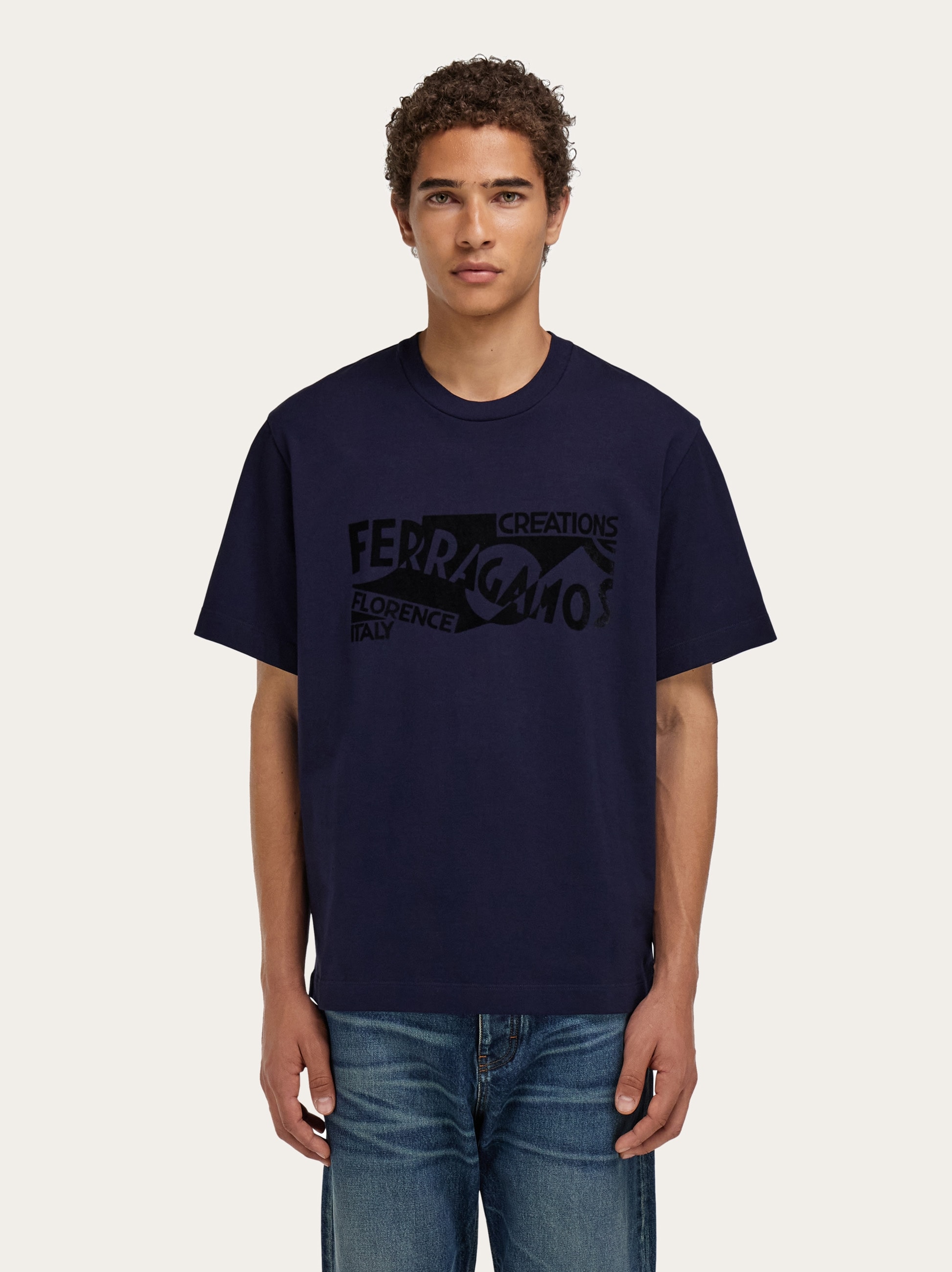 コットン Tシャツ - メンズ | Ferragamo