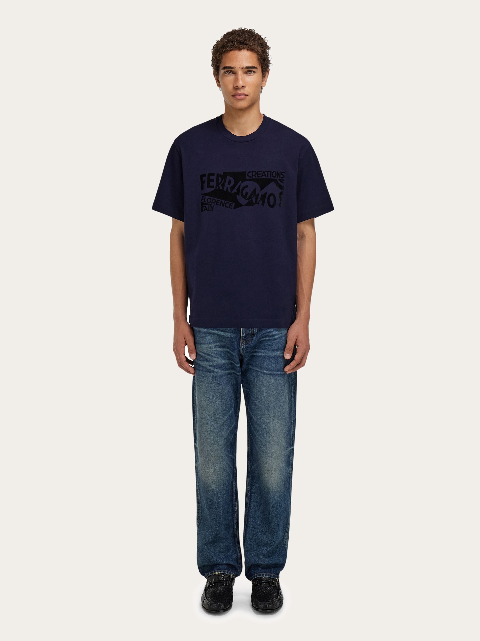 コットン Tシャツ - メンズ | Ferragamo