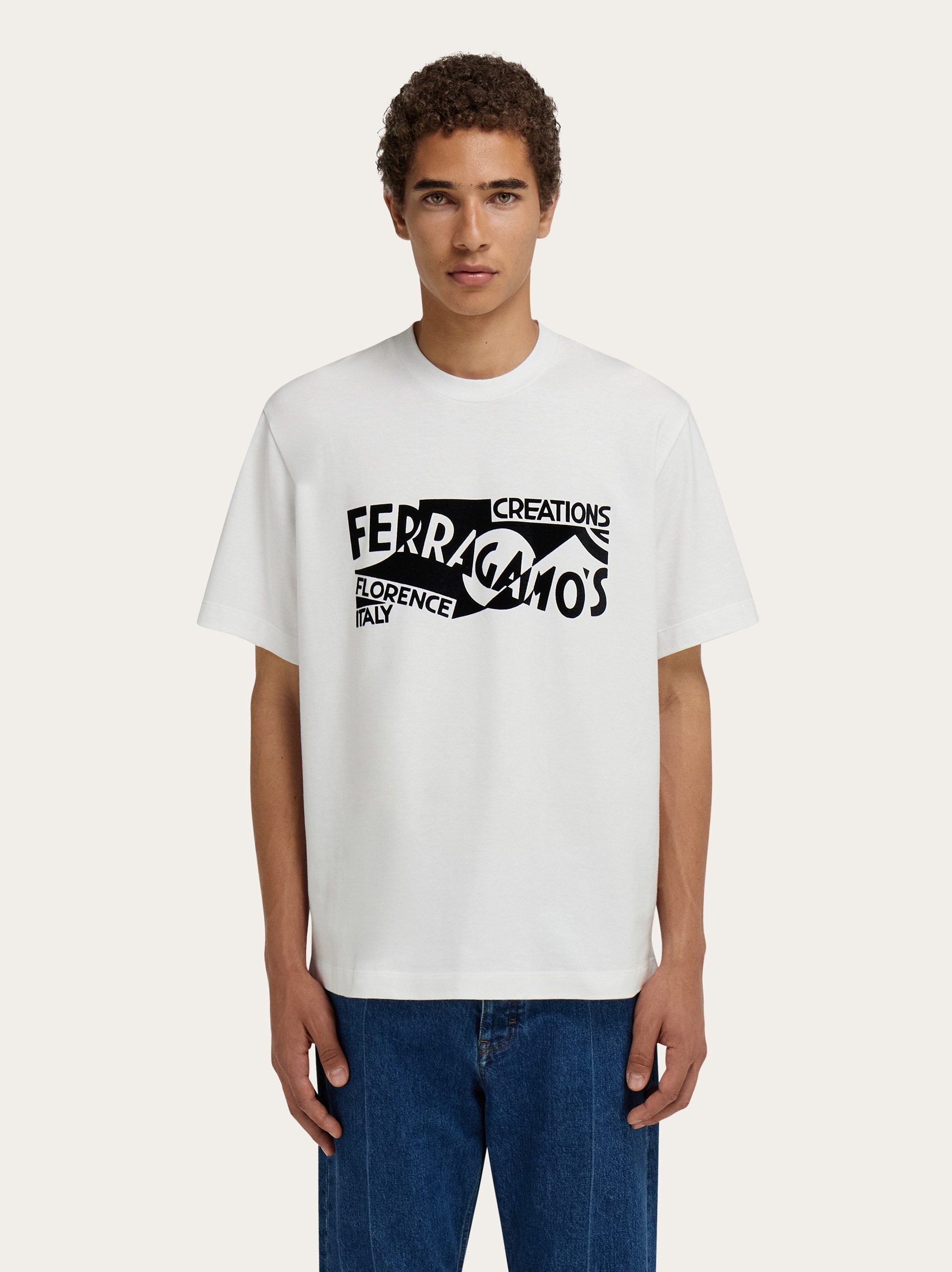 コットン Tシャツ - メンズ | Ferragamo