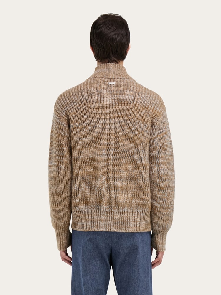 High neck cardigan Gallery image 3