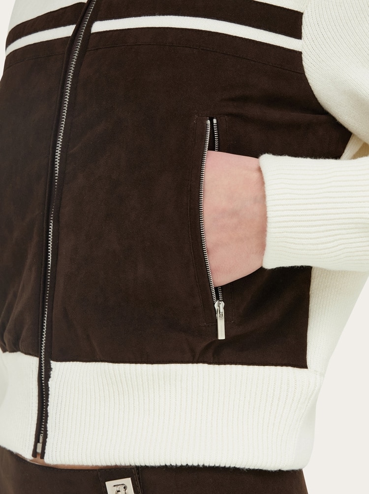 Blouson doppio materiale Gallery image 5