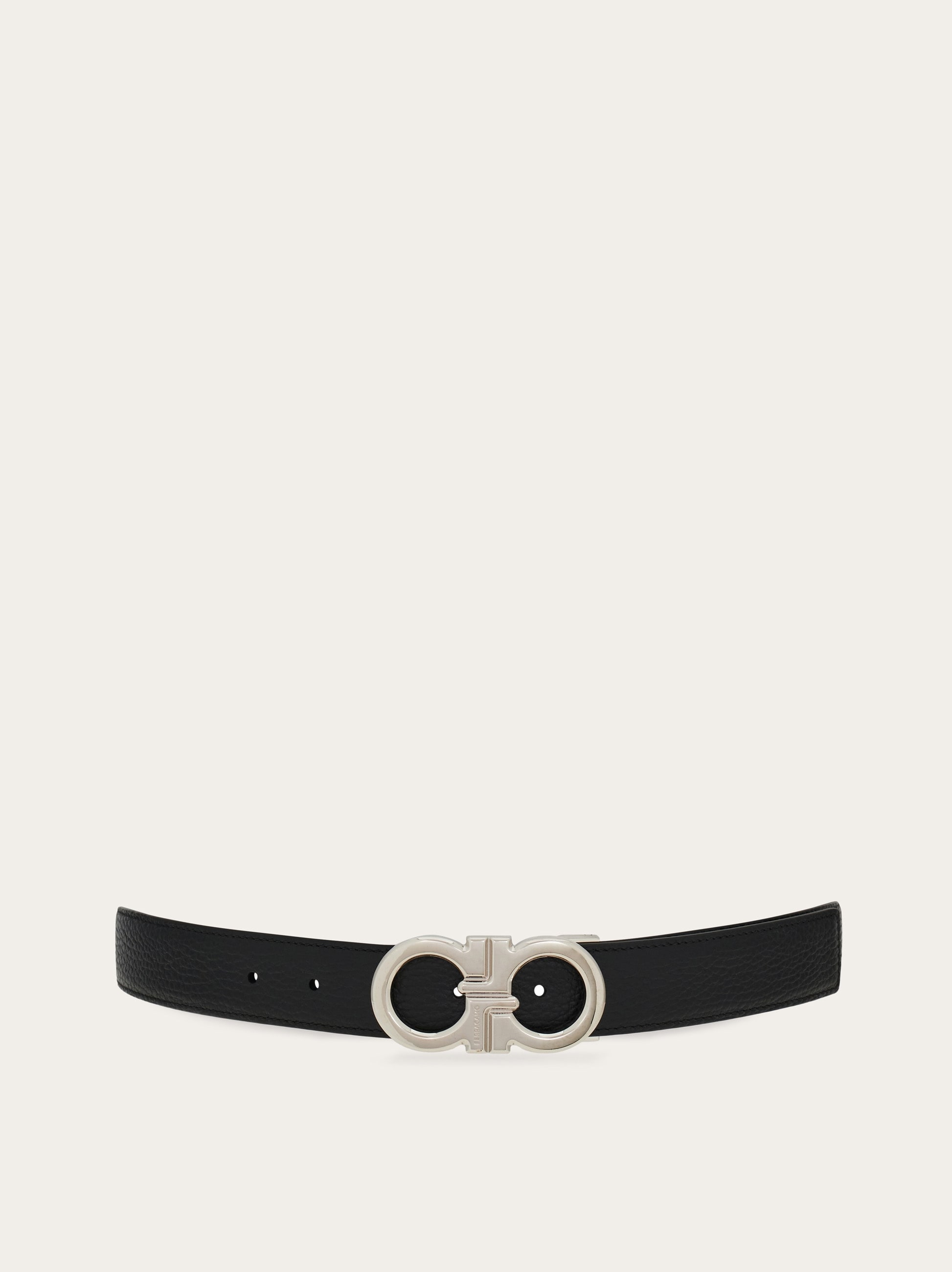 salvatore ferragamo fixed gancini belt