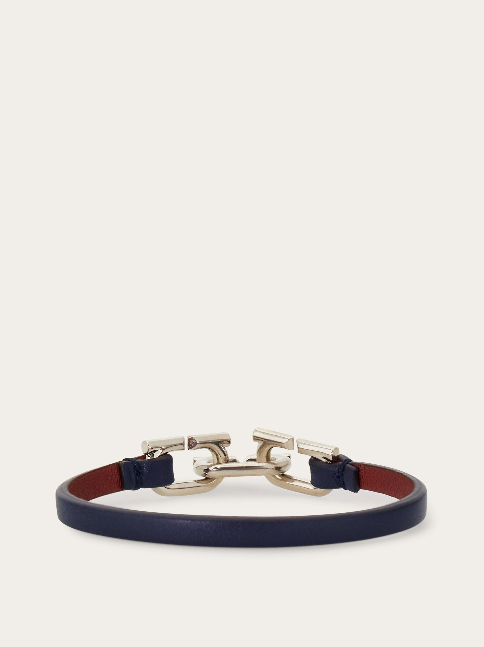 Bicolor Gancini bracelet - Men | Ferragamo