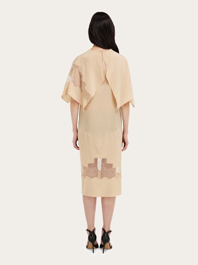 Dress with lace inserts Gallery image 4