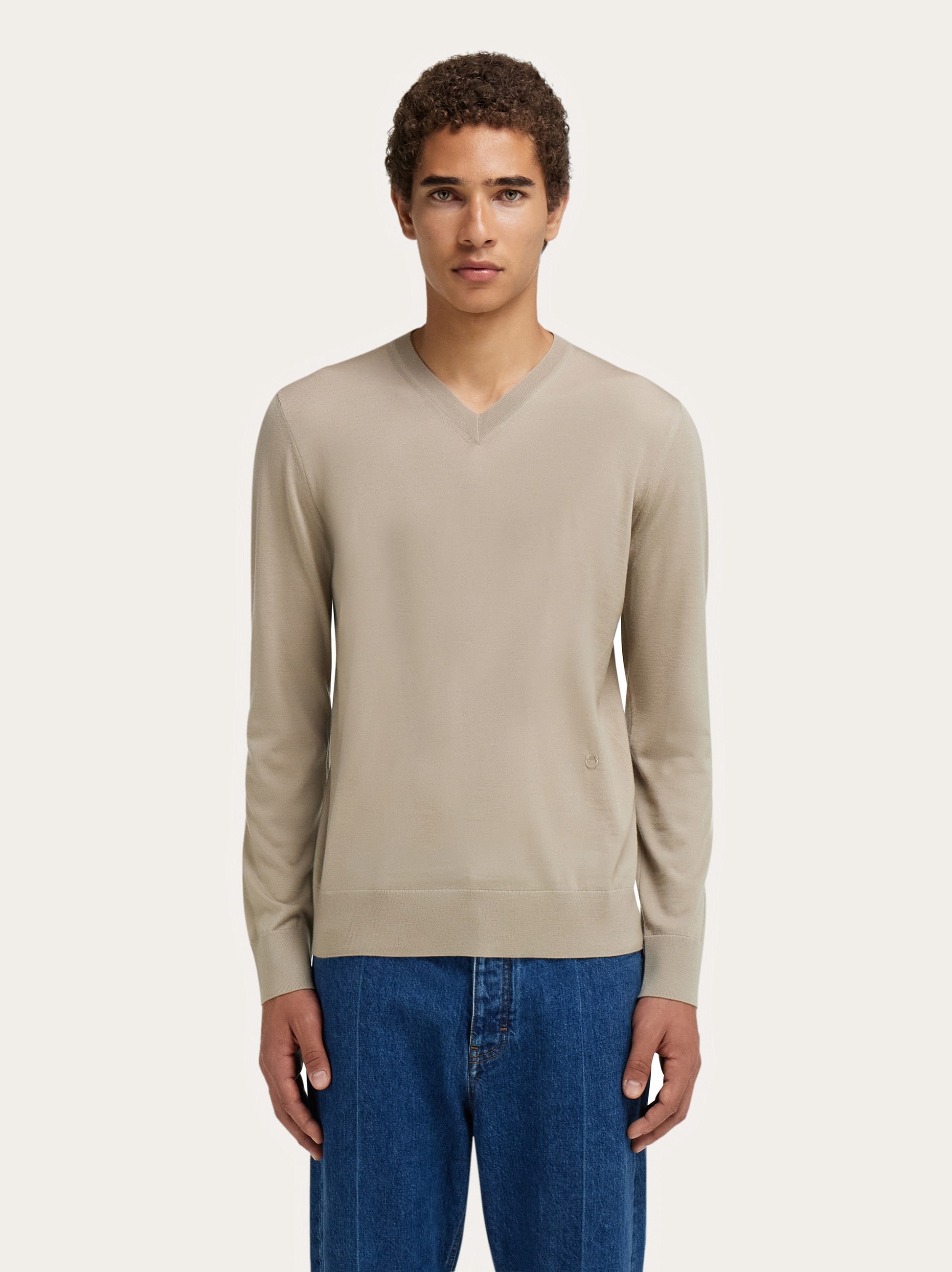 V-neck sweater - Men | Ferragamo