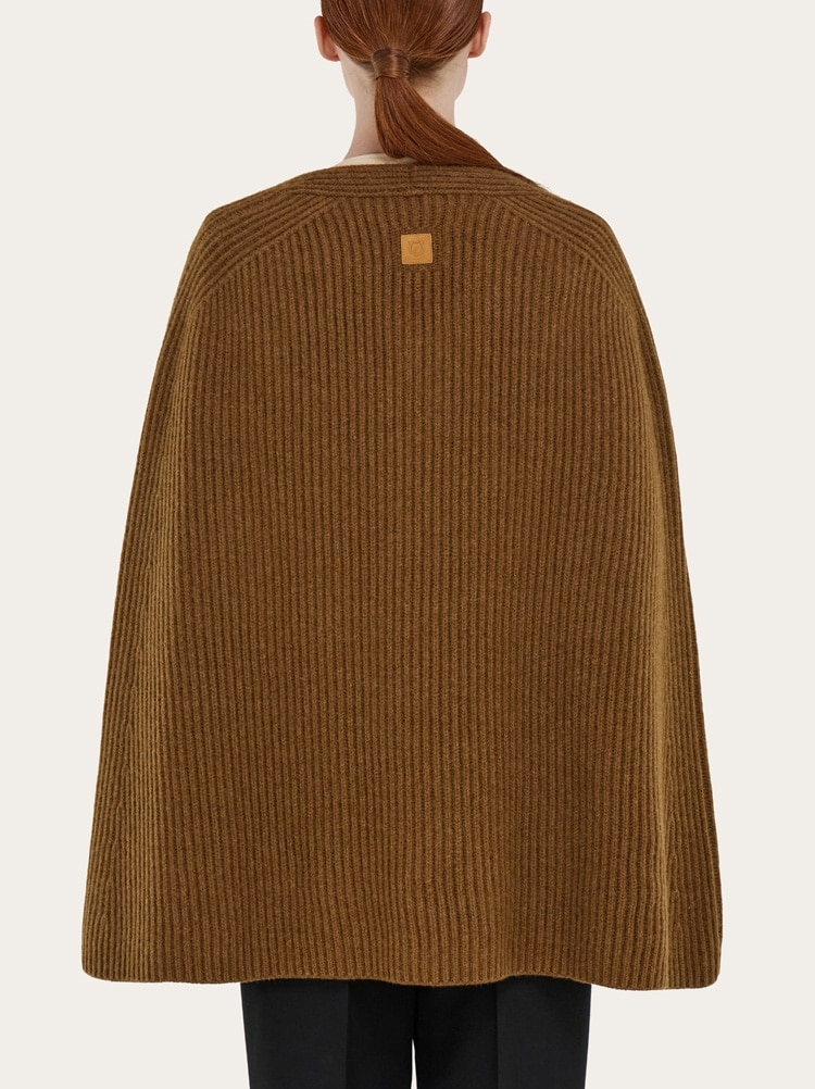 Cashmere blend cape Gallery image 6