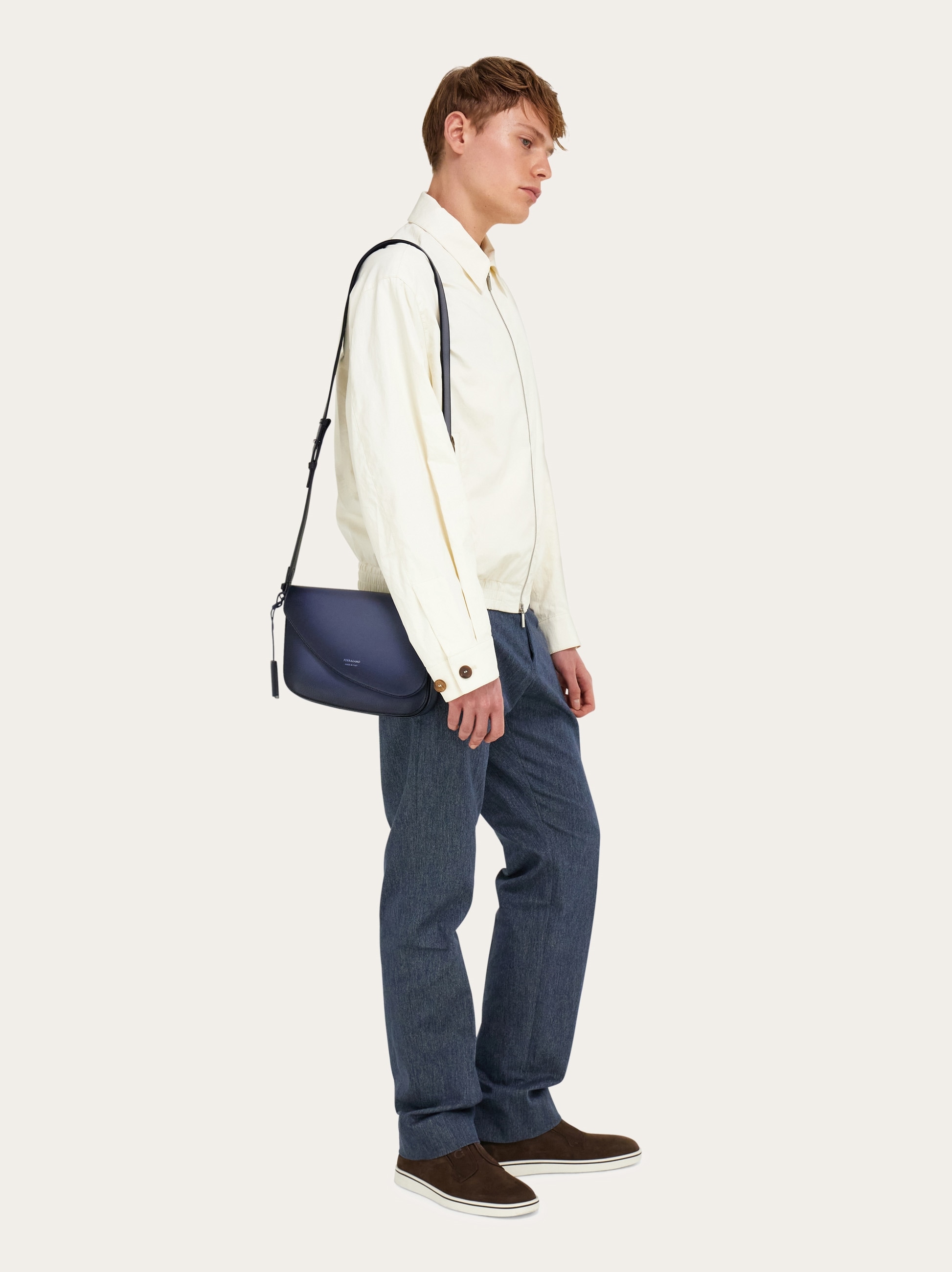 Fiamma ショルダーバッグ - メンズ | Ferragamo
