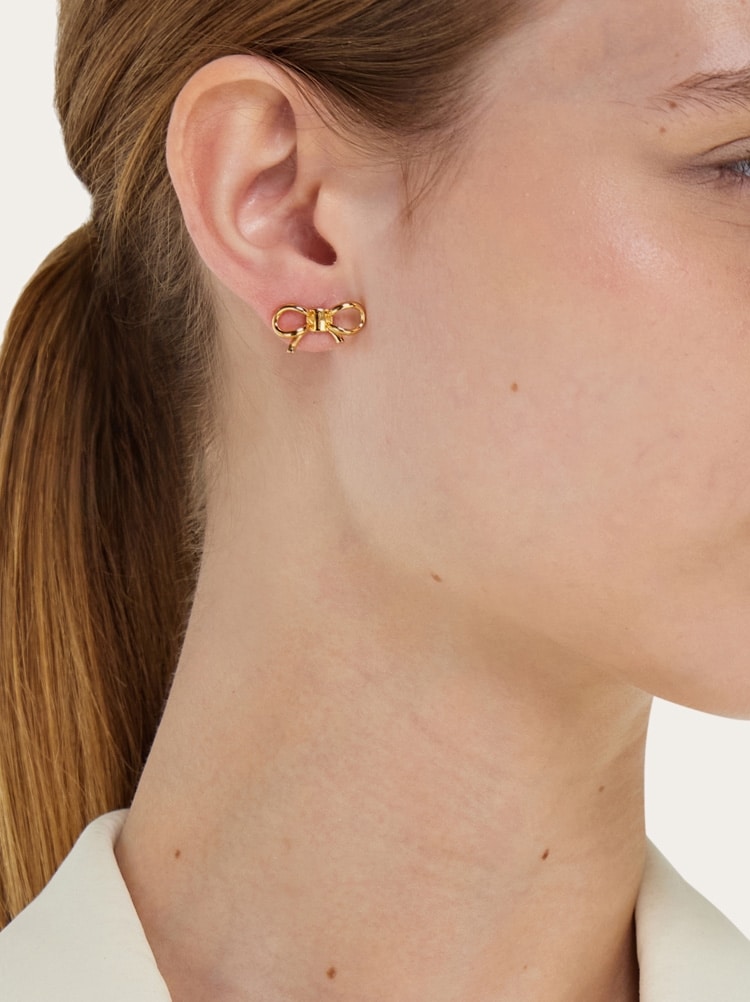 Bow earrings Gallery image 3