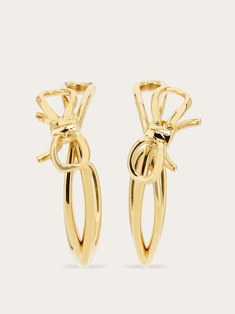 Earrings with bow Gallery image 1