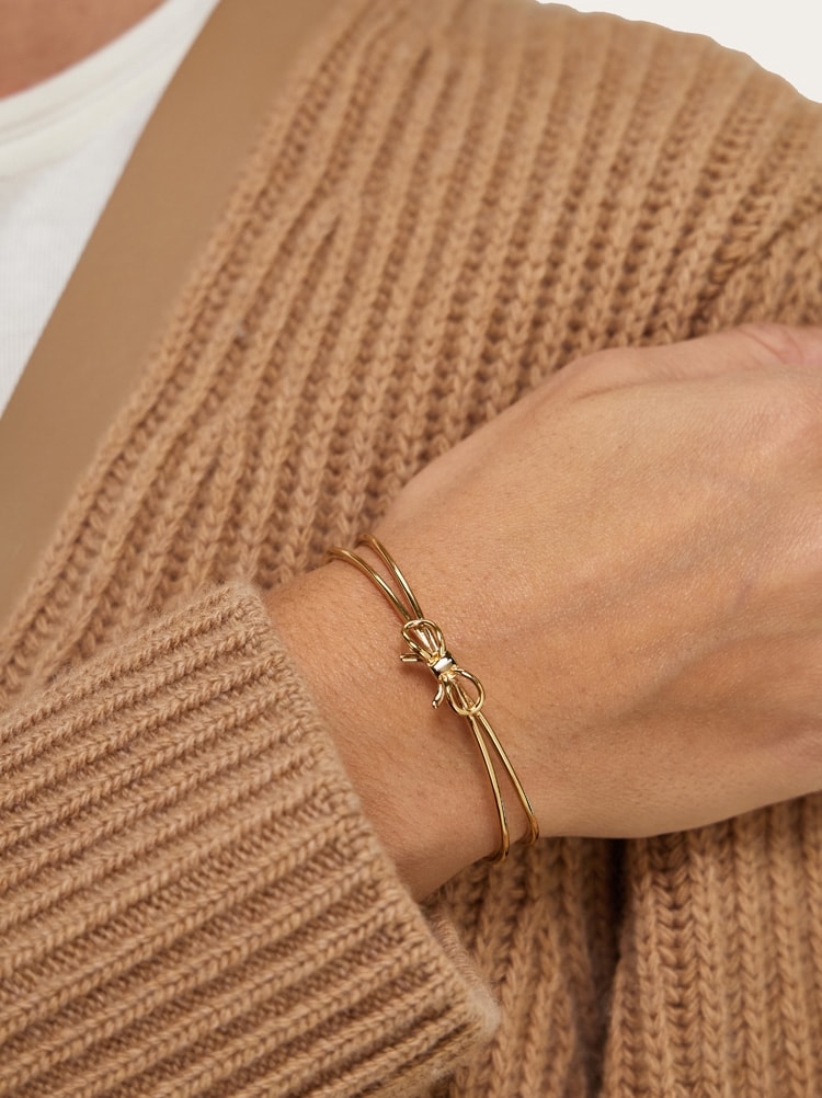 Bangle with bow - size S/M Gallery image 3