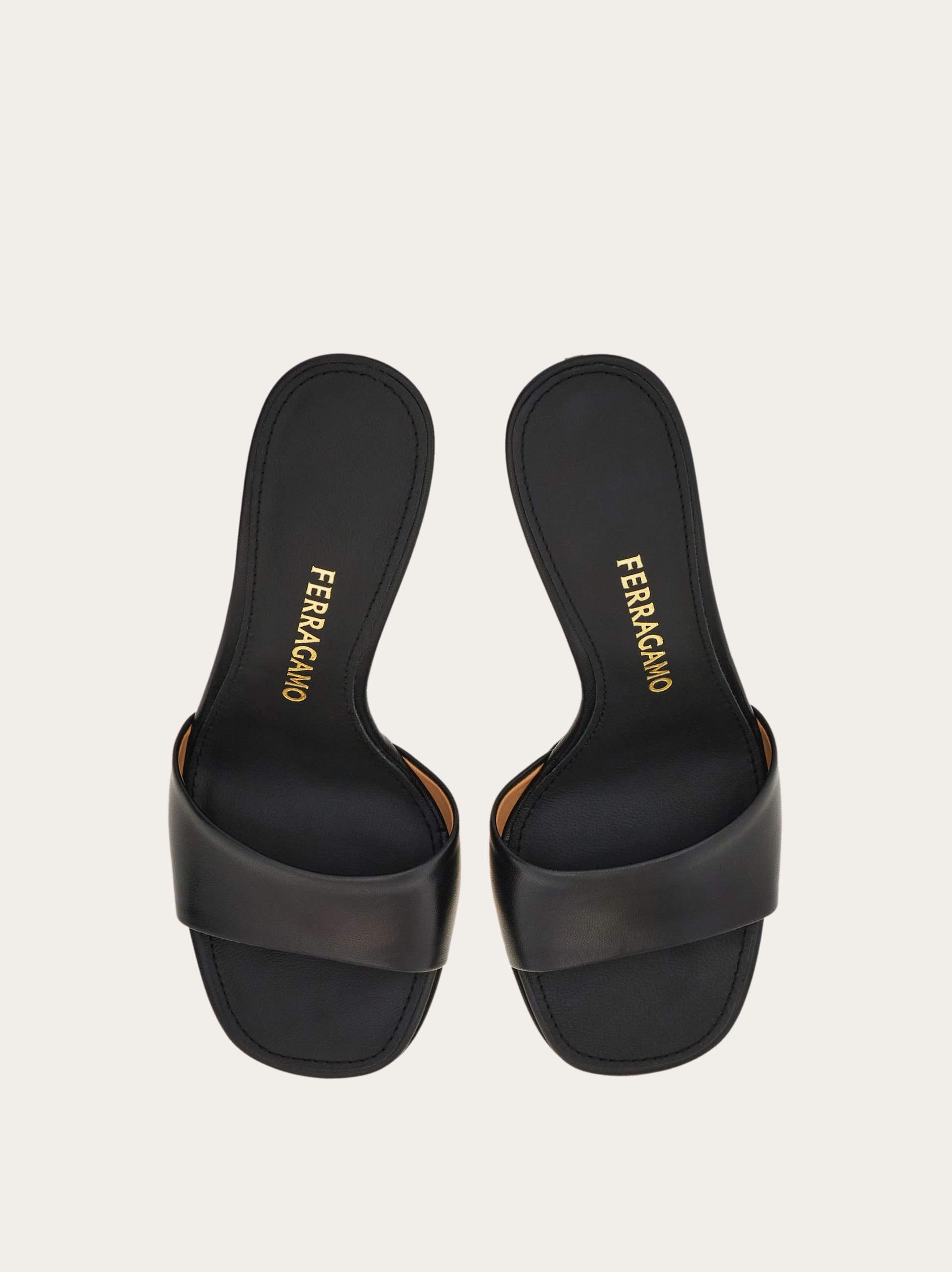 High heeled slide - Women | Ferragamo