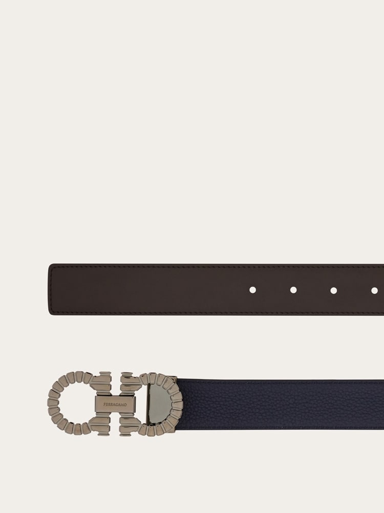 Ceinture réversible et réglable Gancini Gallery image 2