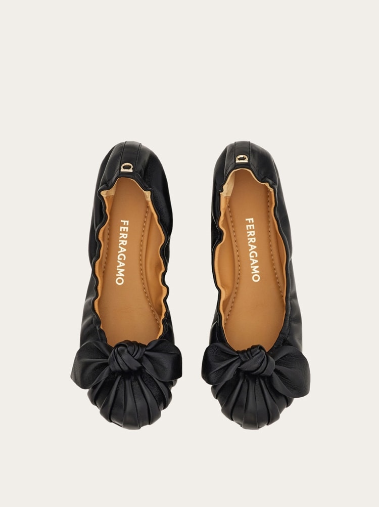 Bow embellished ballet flat Gallery image 3