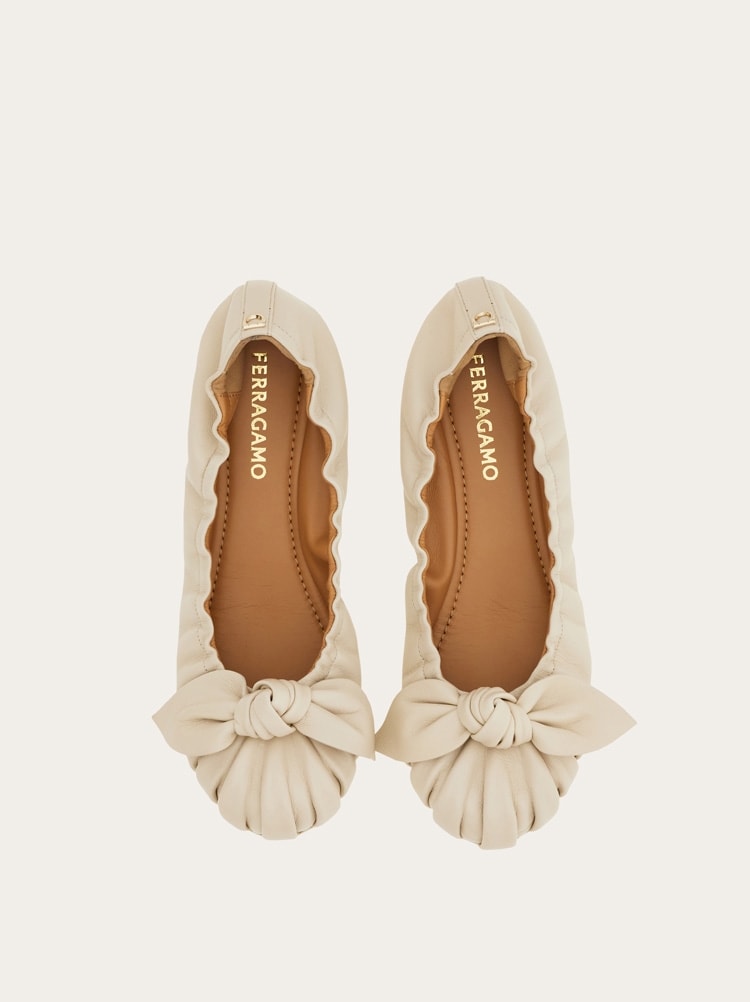 Bow embellished ballet flat Gallery image 3