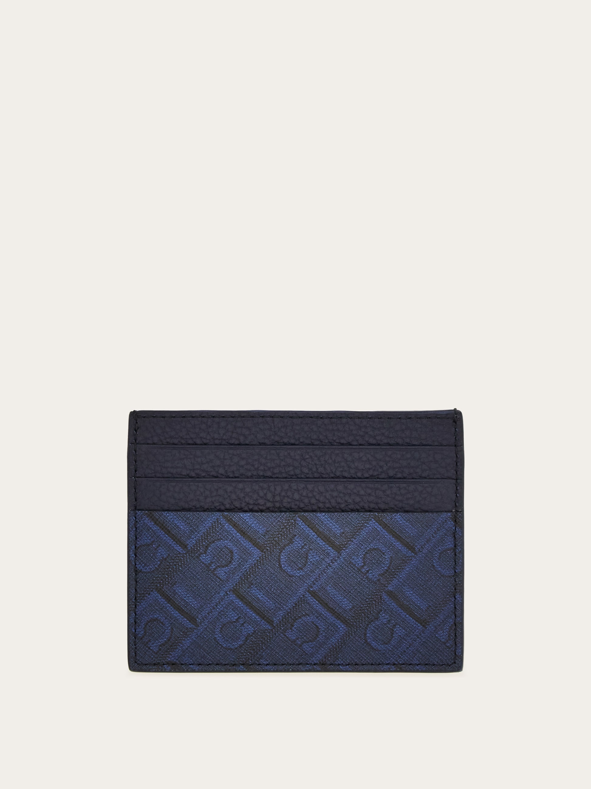 Ferragamo Monogram credit card holder - Men | Ferragamo