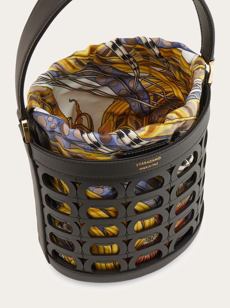 Gancini bucket bag (XS) Gallery image 5