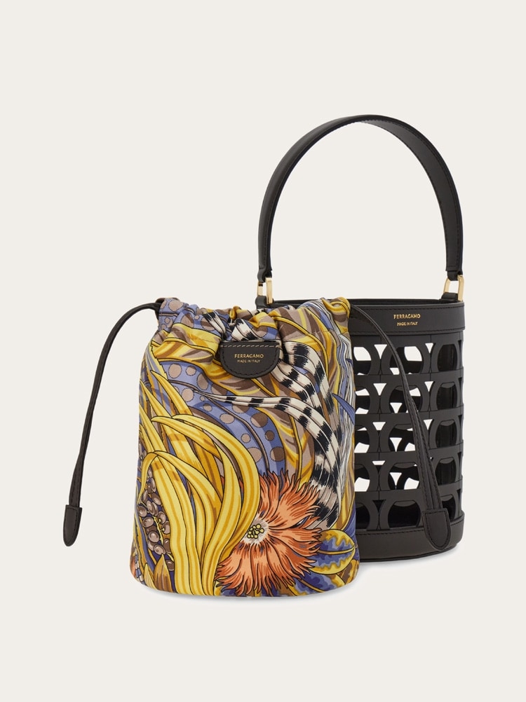 Gancini bucket bag (XS) Gallery image 8