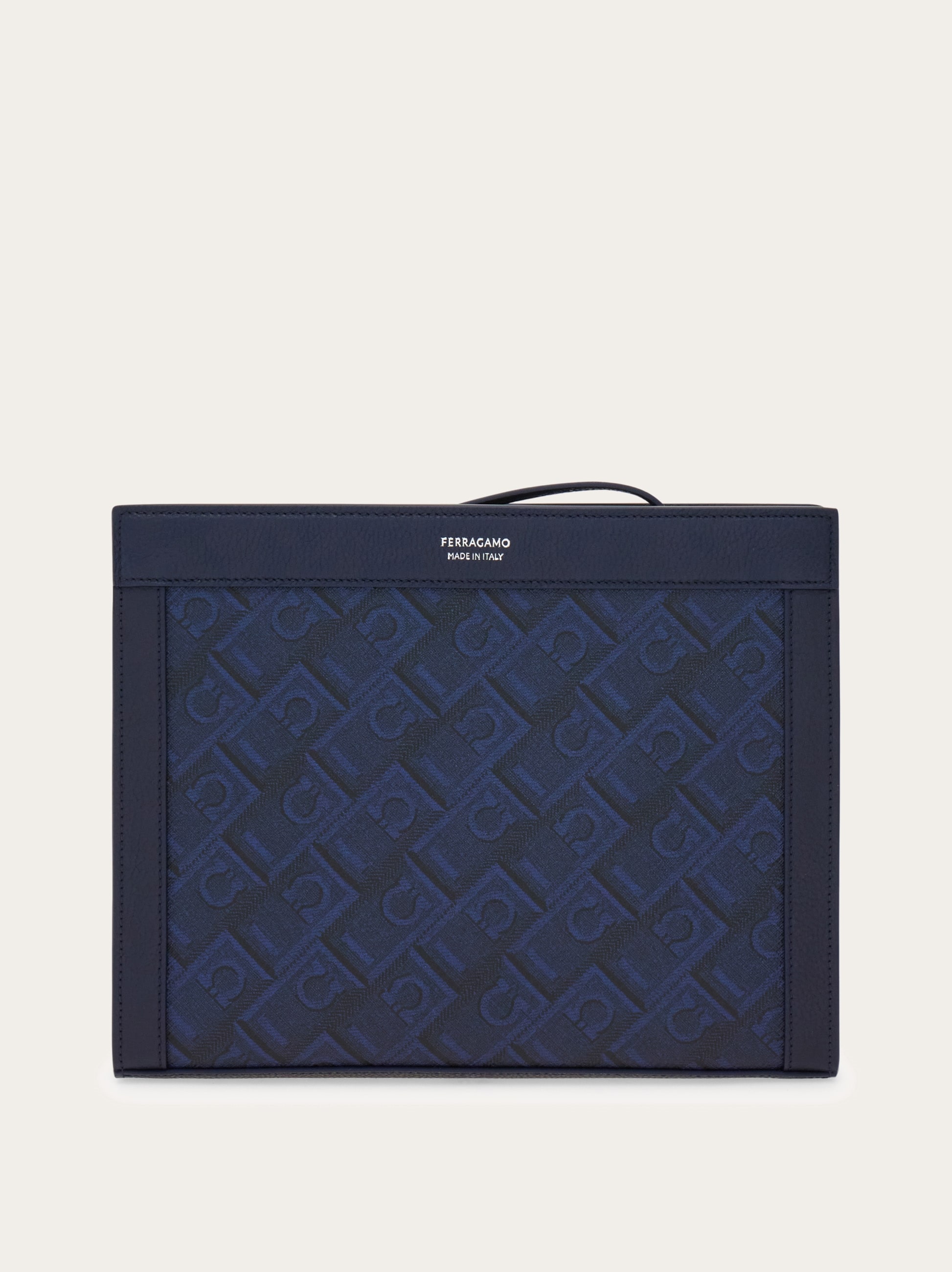 モノグラム クラッチバッグ - メンズ | Ferragamo