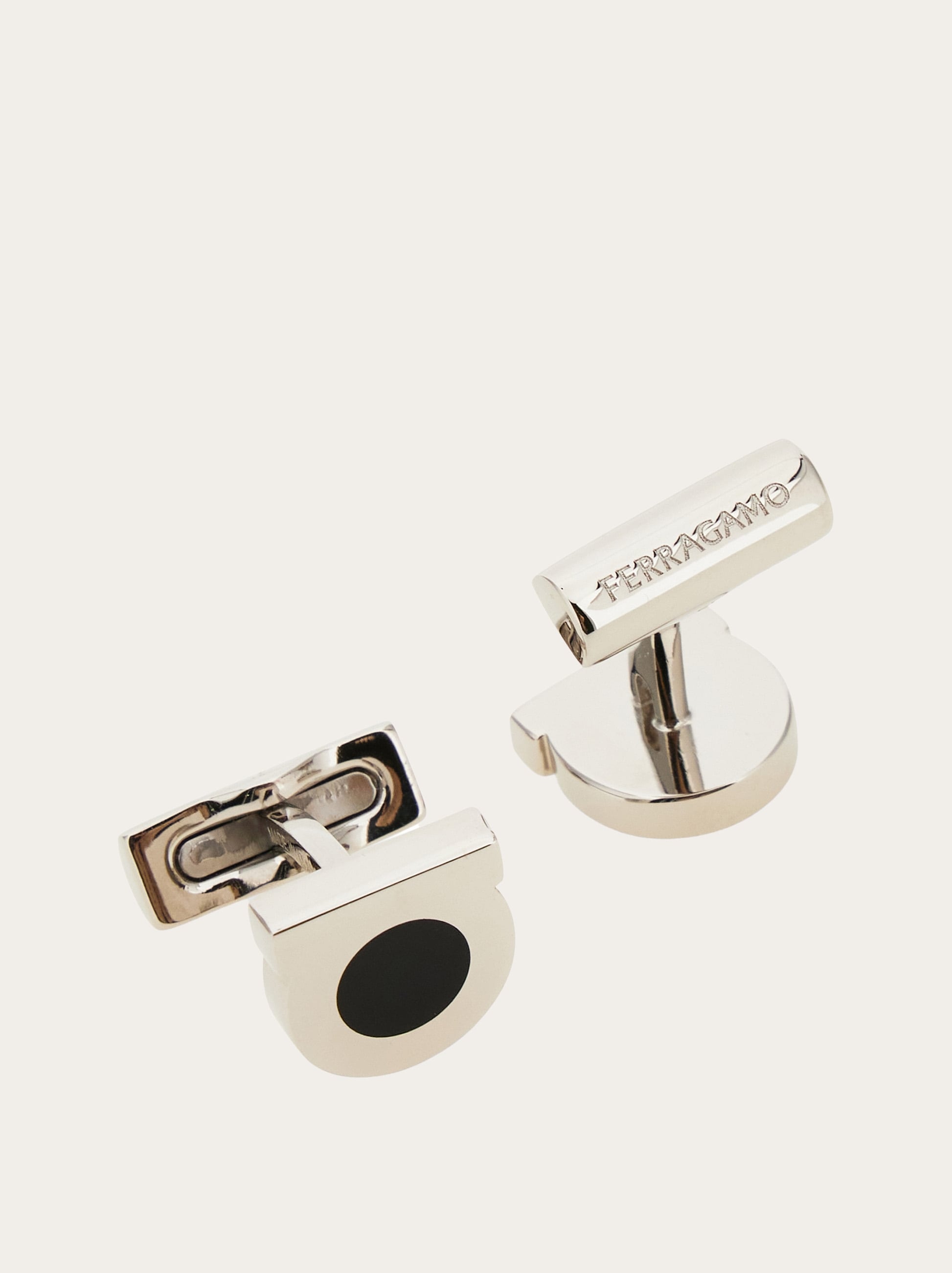 Gancini cufflinks - Men | Ferragamo Gancini cufflinks - Men | Ferragamo