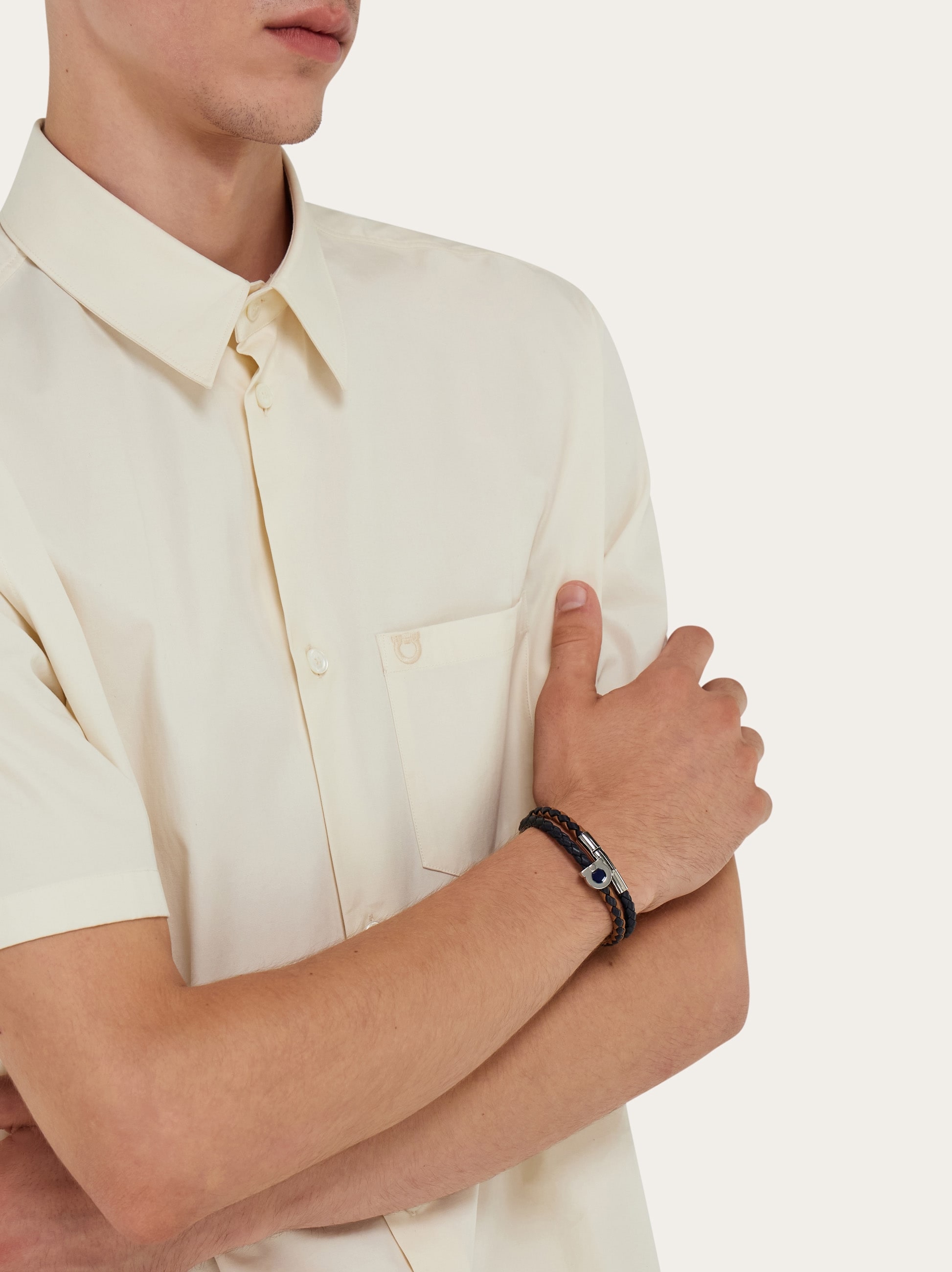 Gancini bracelet (20cm) - Men | Ferragamo