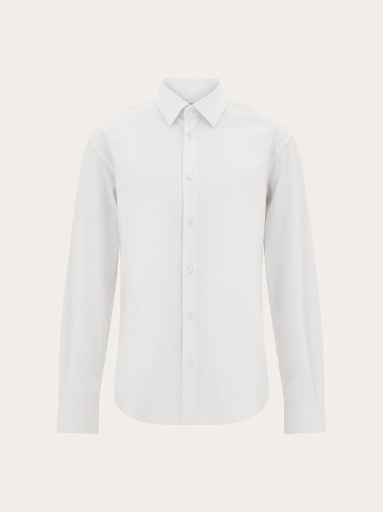 Camisa con micro estampado Gallery image 1