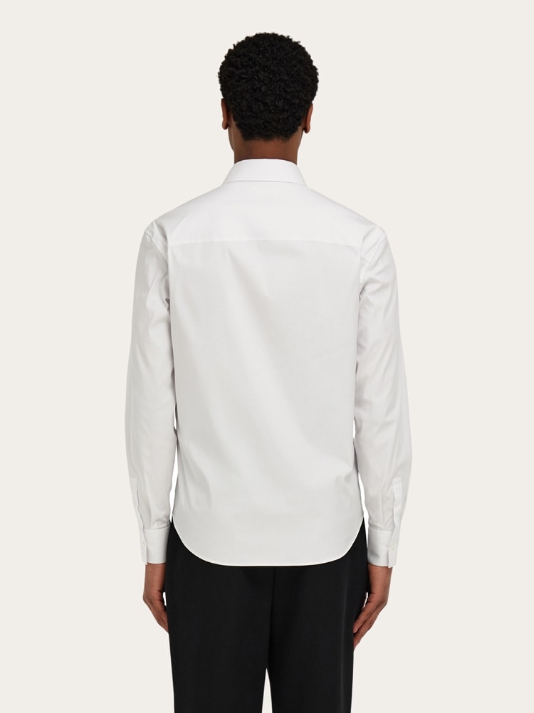 Camisa con micro estampado Gallery image 3