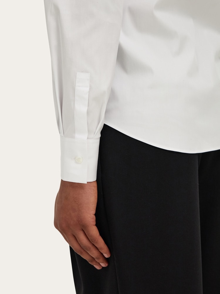 Camisa con micro estampado Gallery image 5