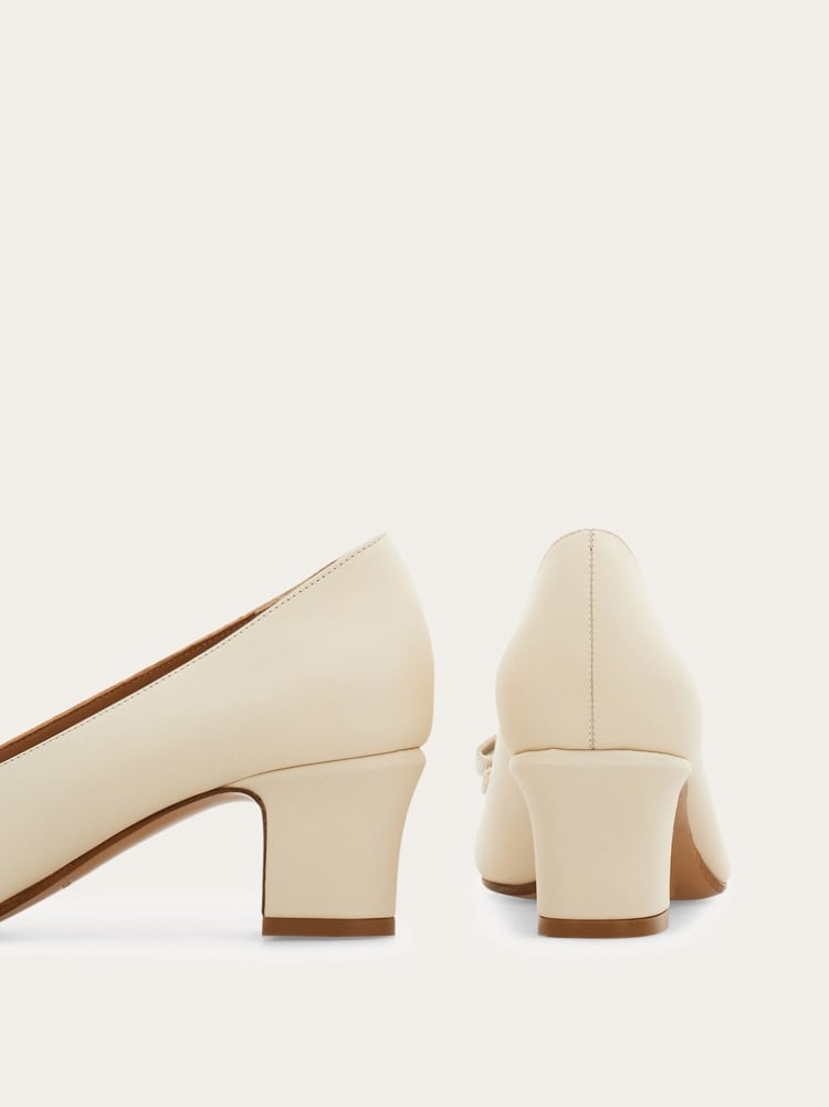 Vara bow block heel pump Gallery image 7