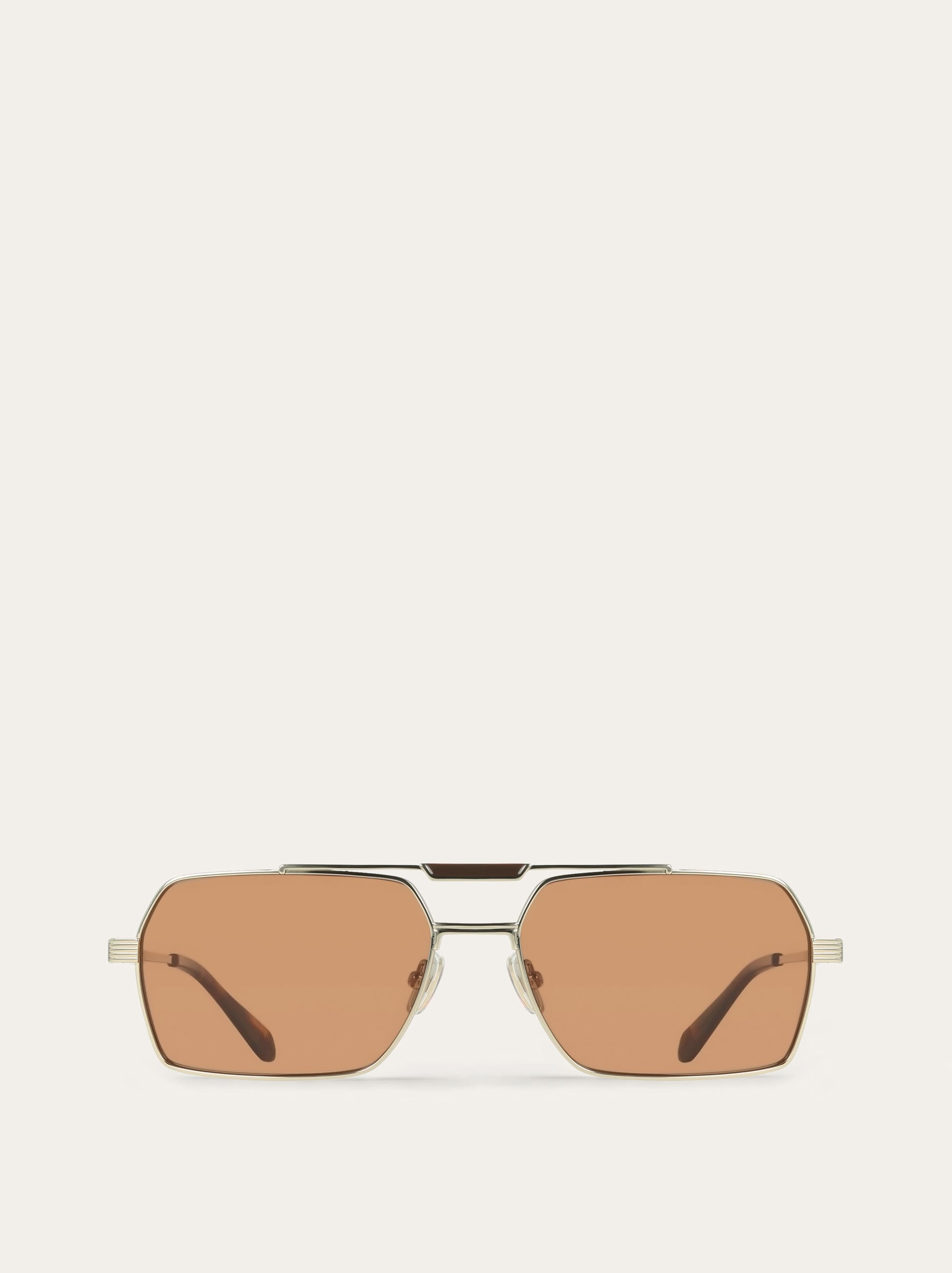 Rectangular frame sunglasses - Men | Ferragamo