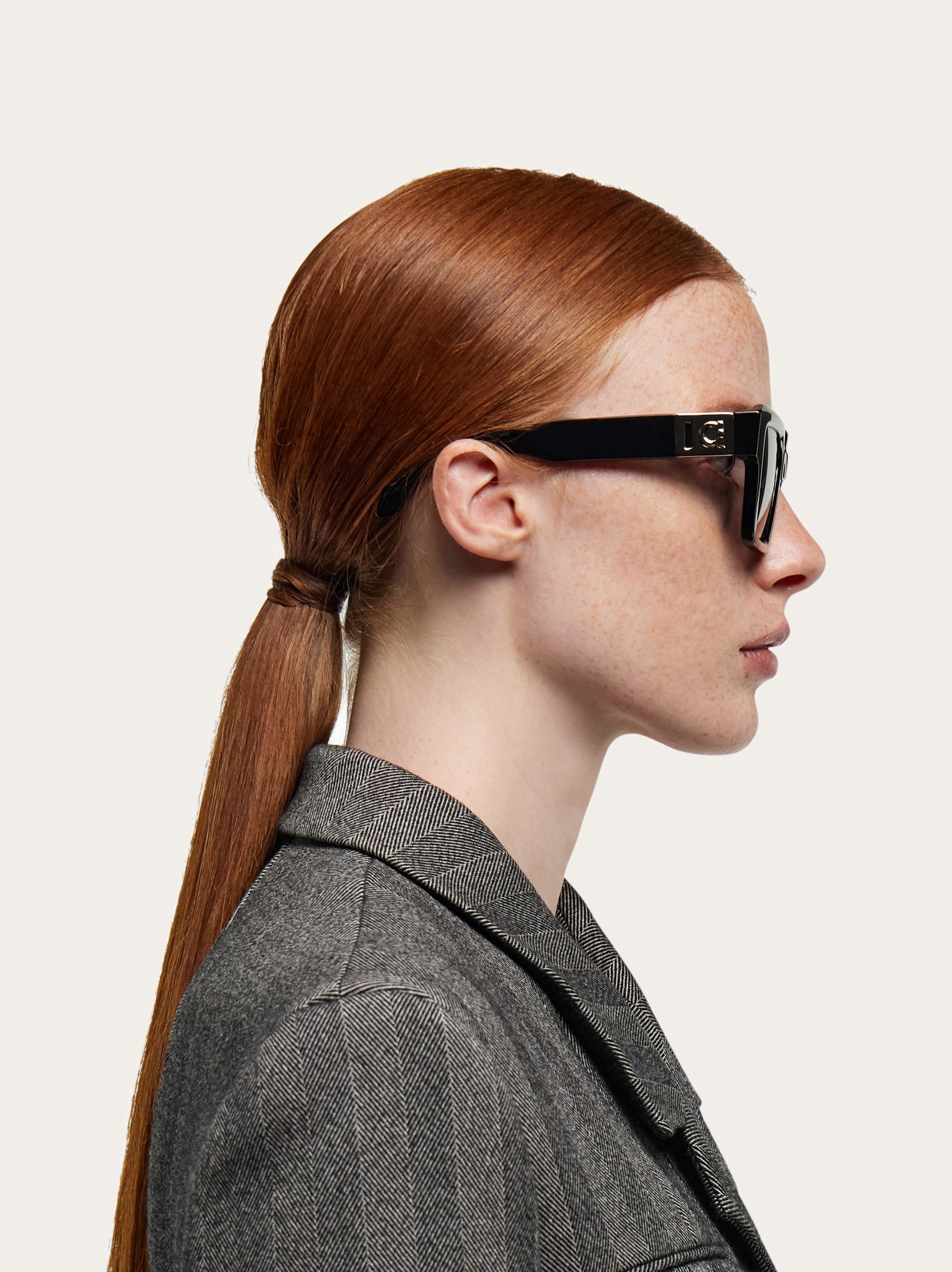 Rectangular frame sunglasses - Women | Ferragamo Rectangular frame sunglasses - Women | Ferragamo
