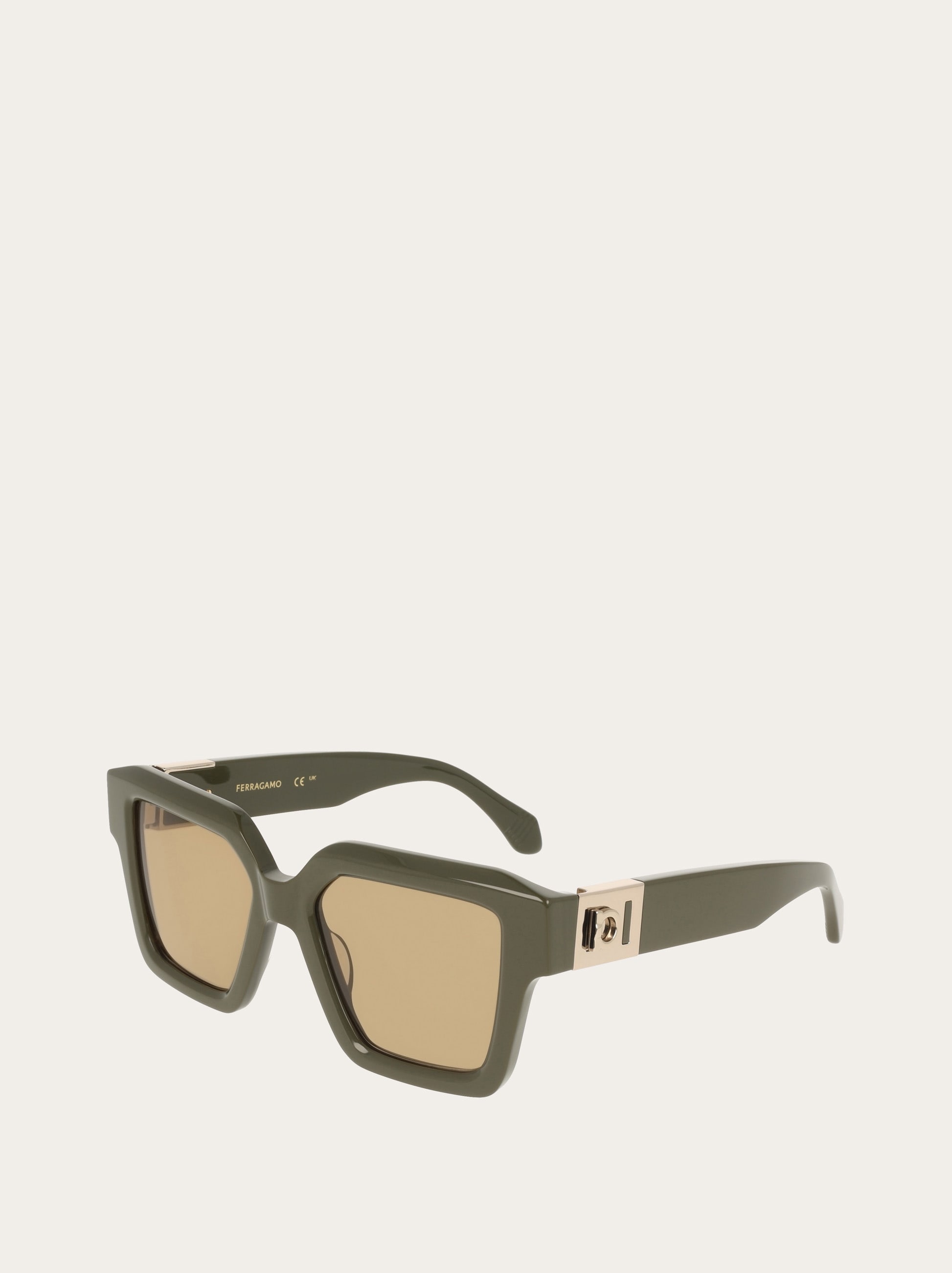 Rectangular frame sunglasses - Women | Ferragamo