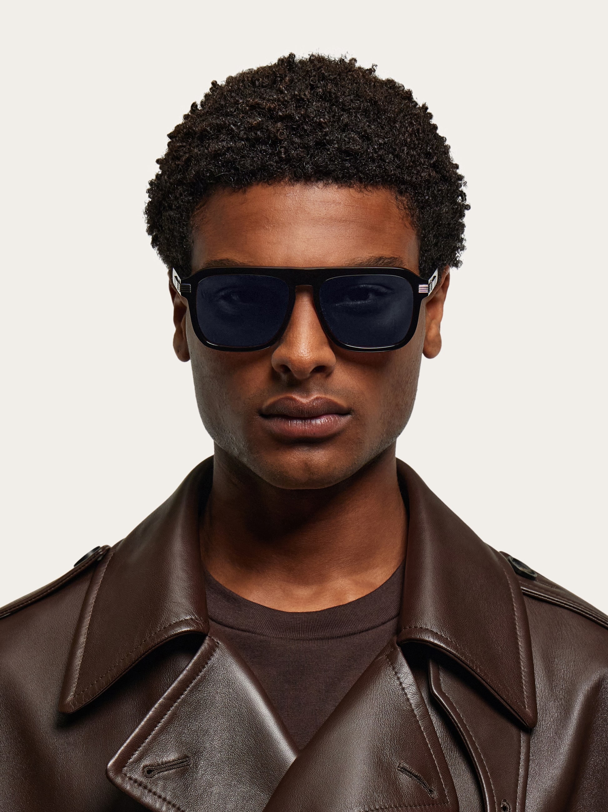 Rectangular frame sunglasses - Men | Ferragamo