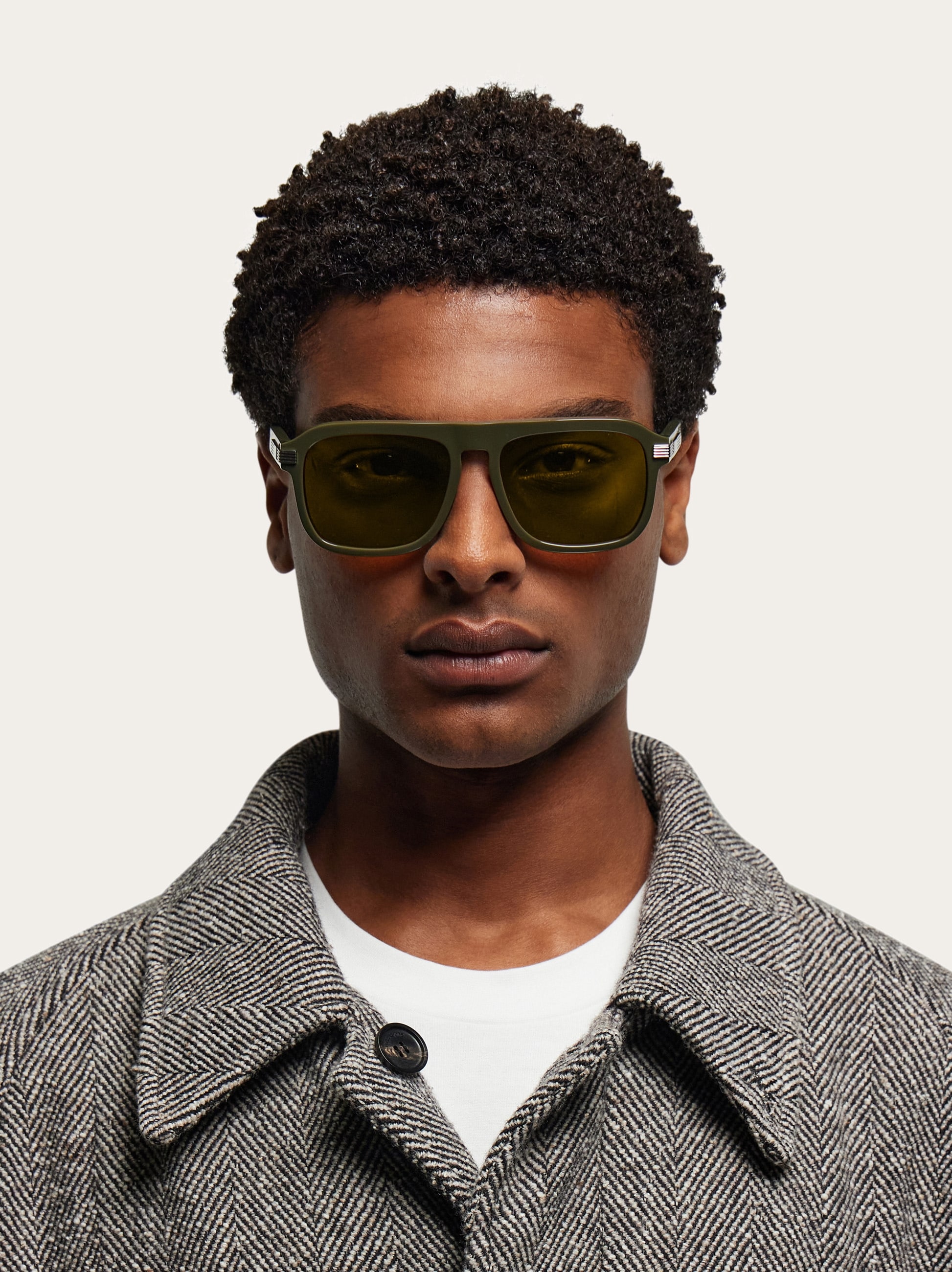 Rectangular frame sunglasses - Men | Ferragamo