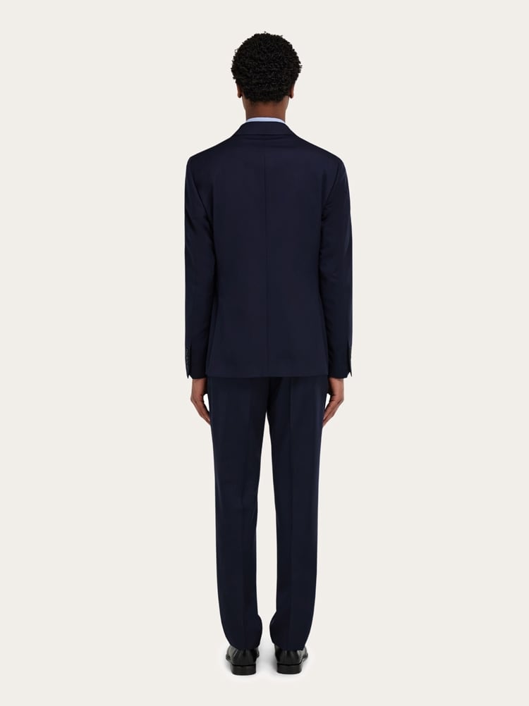 Traje de faille de lana y cachemira Gallery image 4