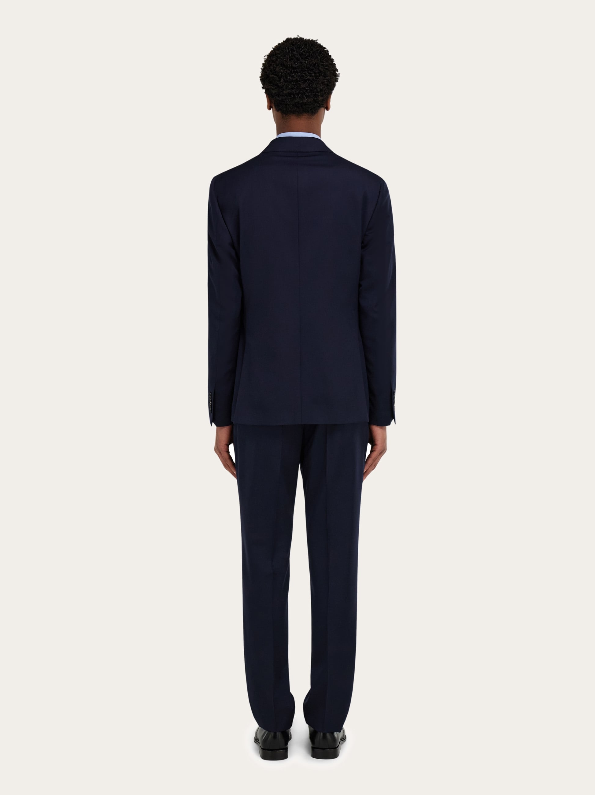 Wool and cashmere faille suit - Men | Ferragamo