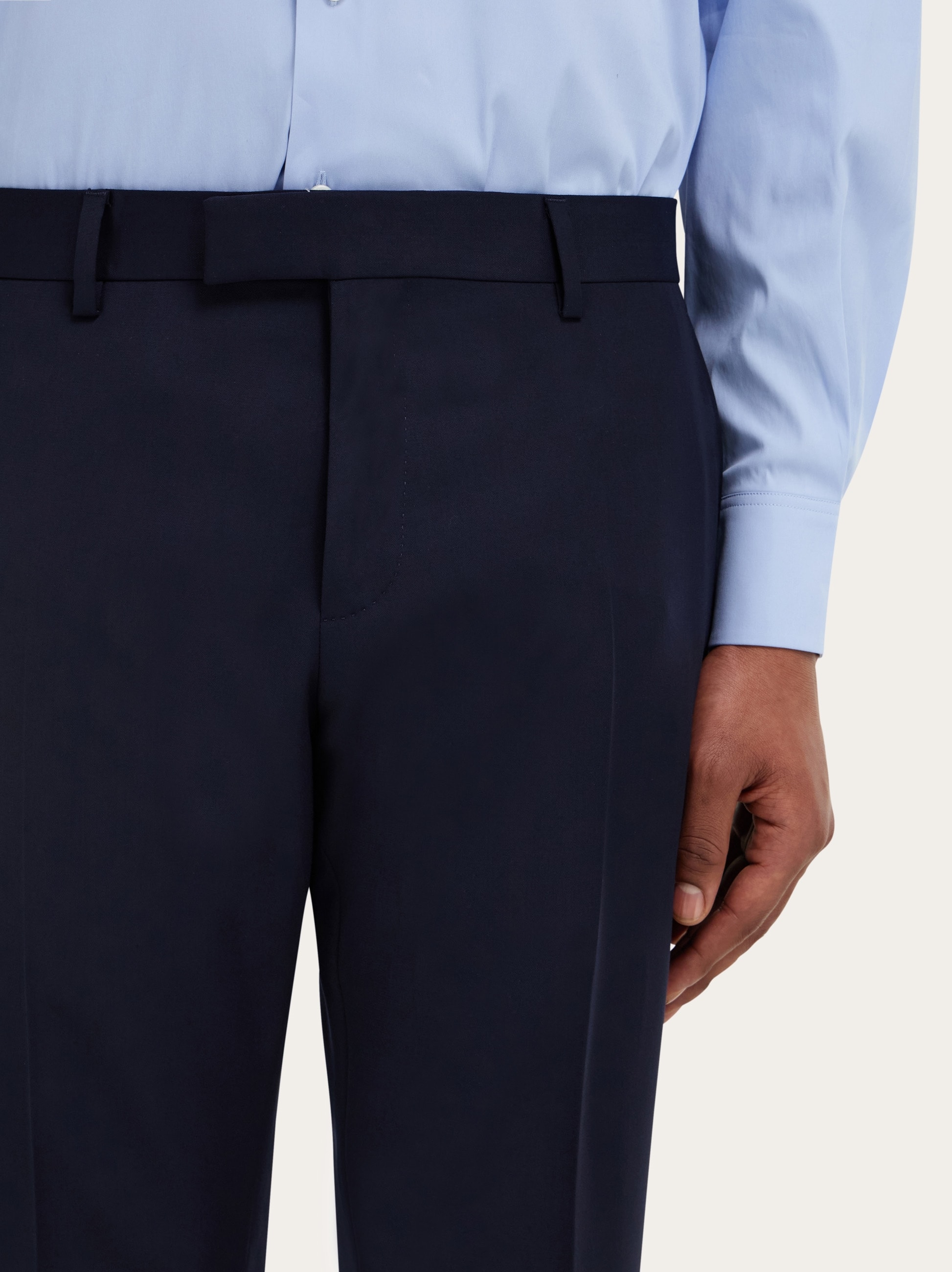 Wool and cashmere faille suit - Men | Ferragamo