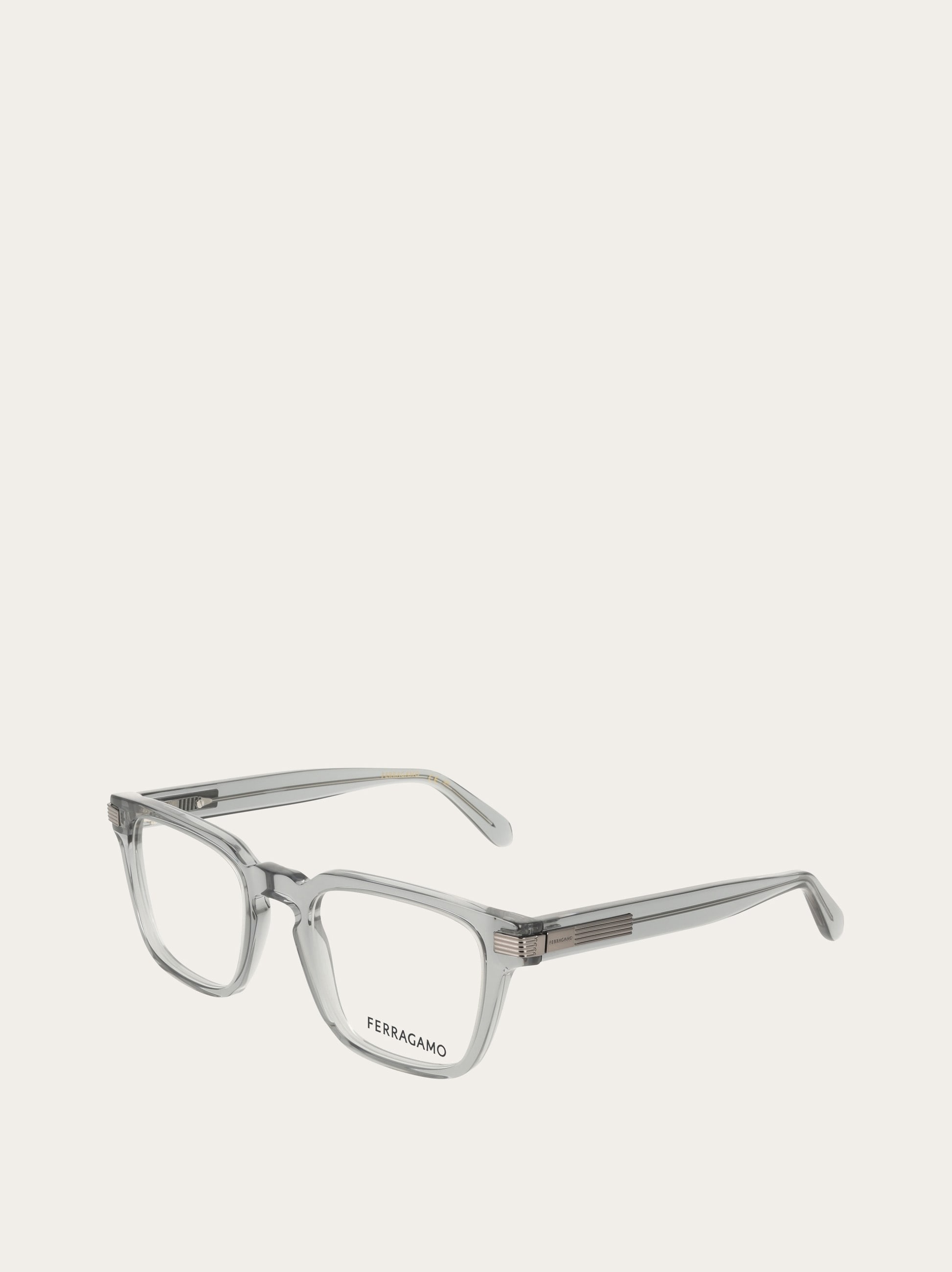 Salvatore Ferragamo Grey Hexagon Frames Gray Gradient Lenses Italian Designer Kits.com -- Salvatore Ferragamo SF739SA main image 3