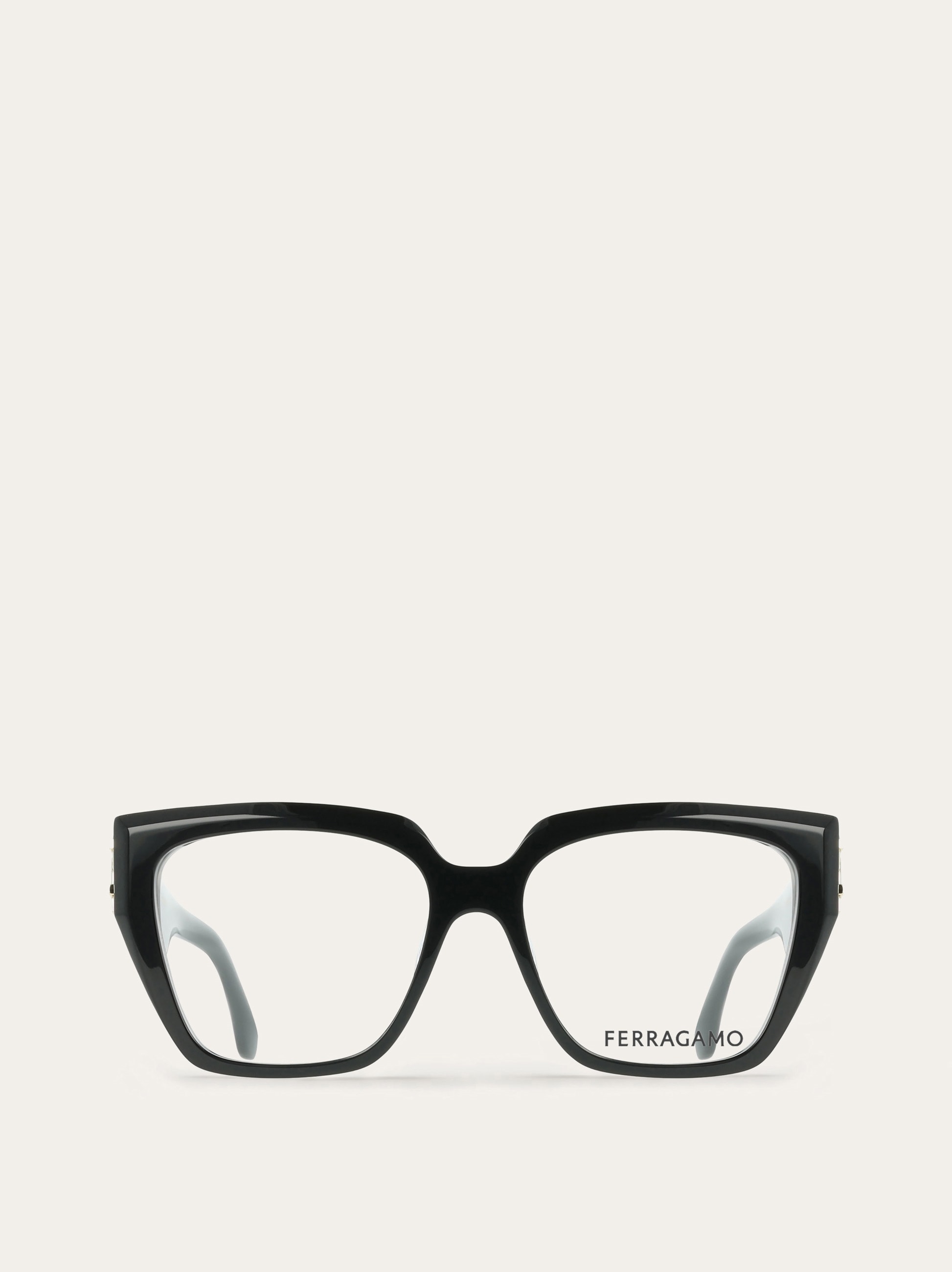 Ferragamo ガンチーニ クリア リムレス サングラス 1053 Optical glasses - Women | Ferragamo