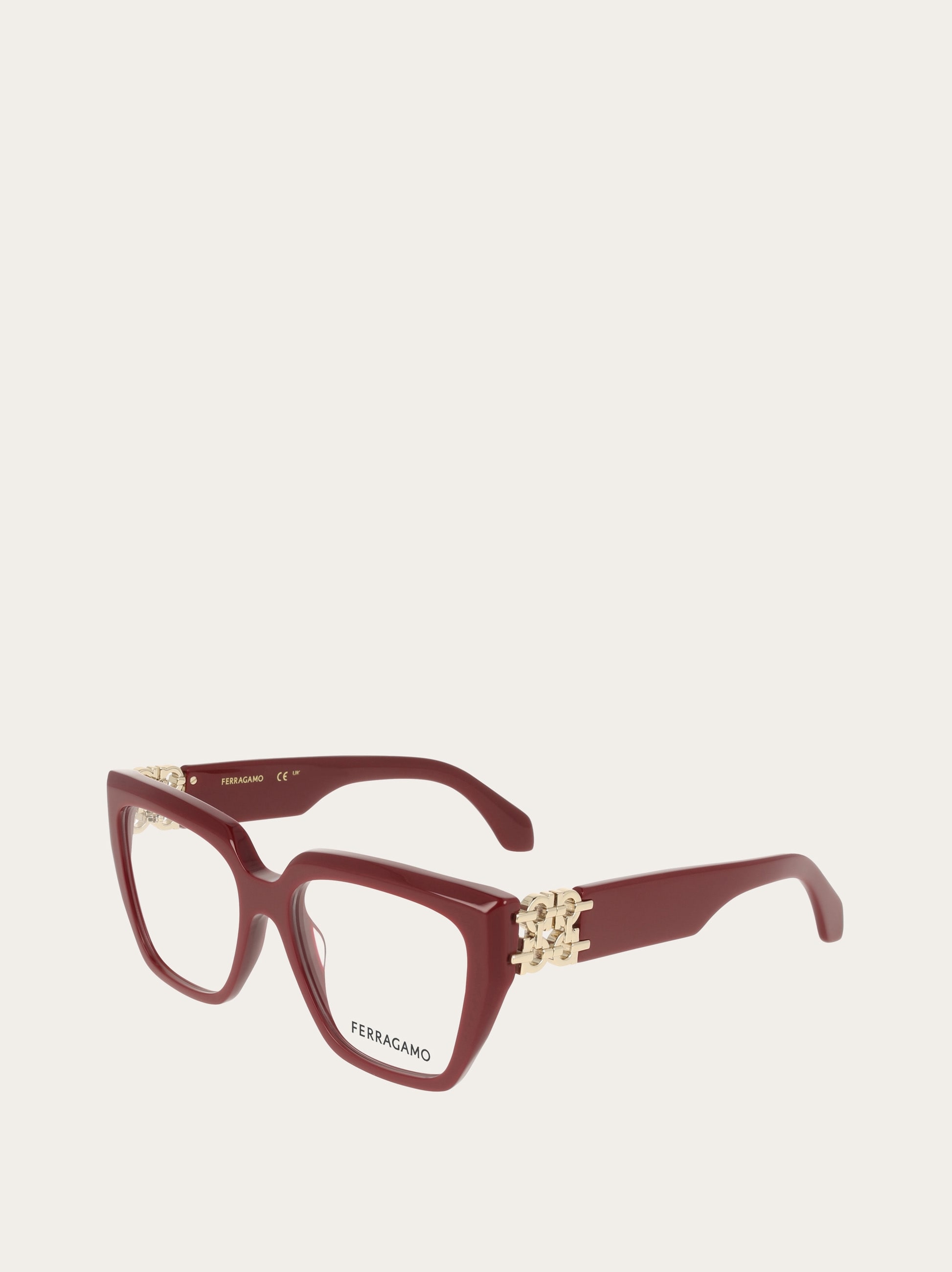 Salvatore Ferragamo Black and Rose Gold Women\'s Optical Glasses Optical glasses - Women | Ferragamo main image 4