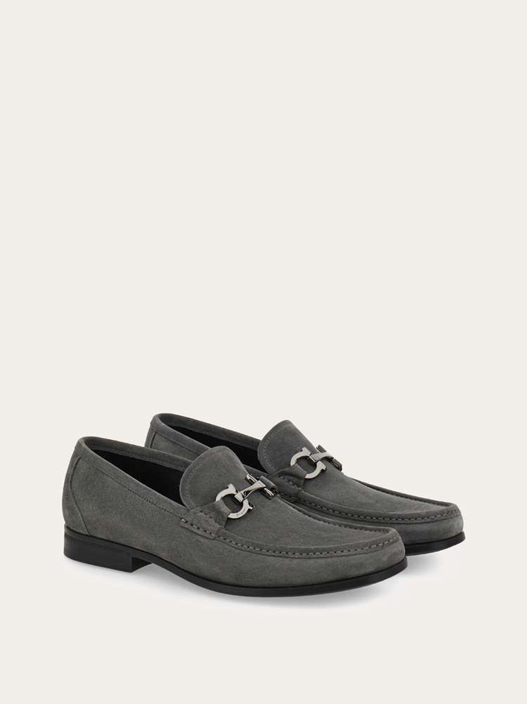 Loafer with Gancini buckle Gallery image 2