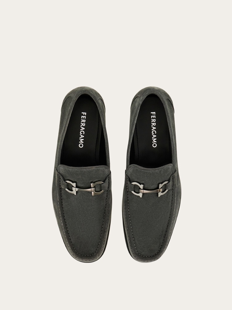 Loafer with Gancini buckle Gallery image 3